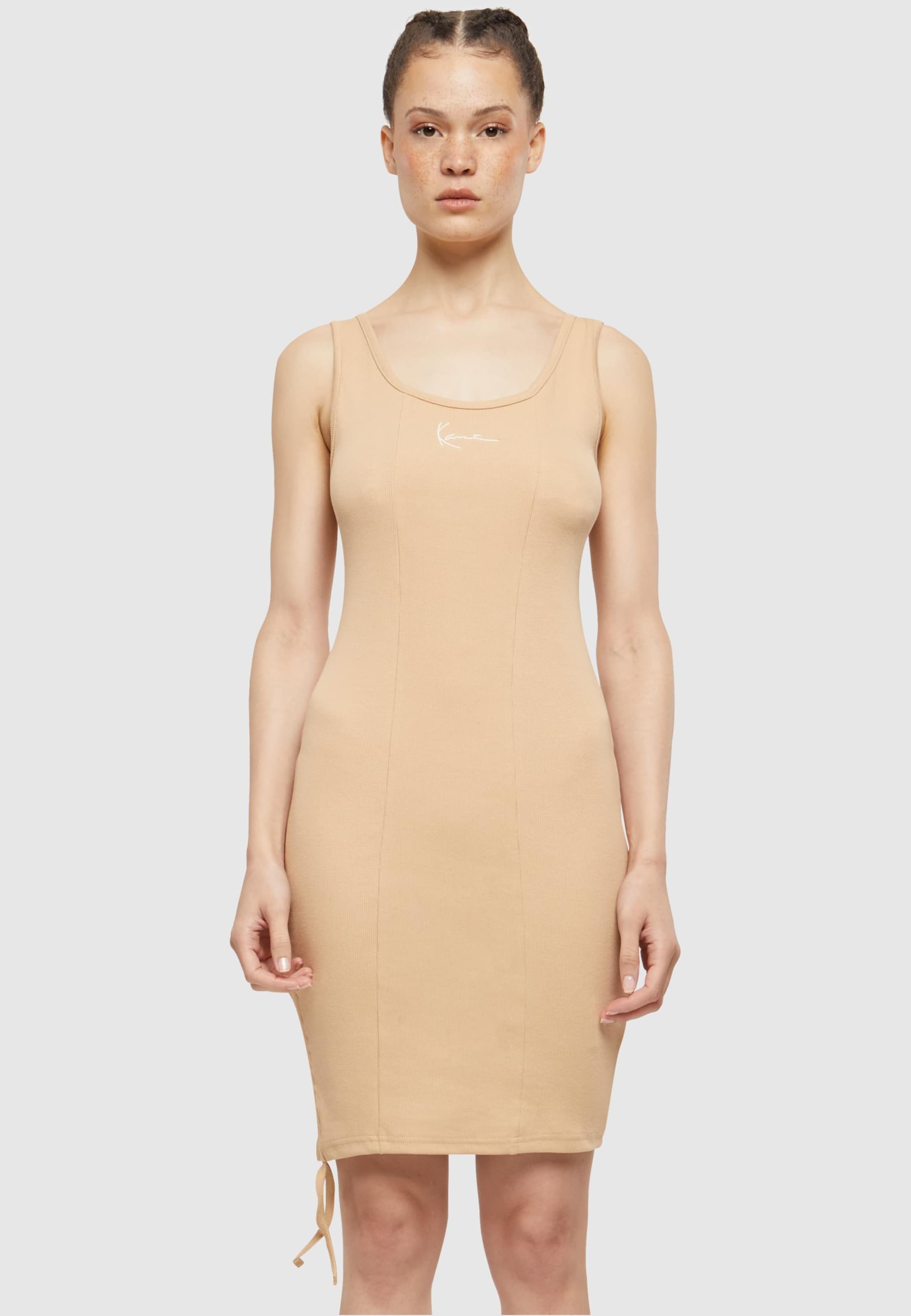Karl Kani Small Signature Gathering Rib Dress