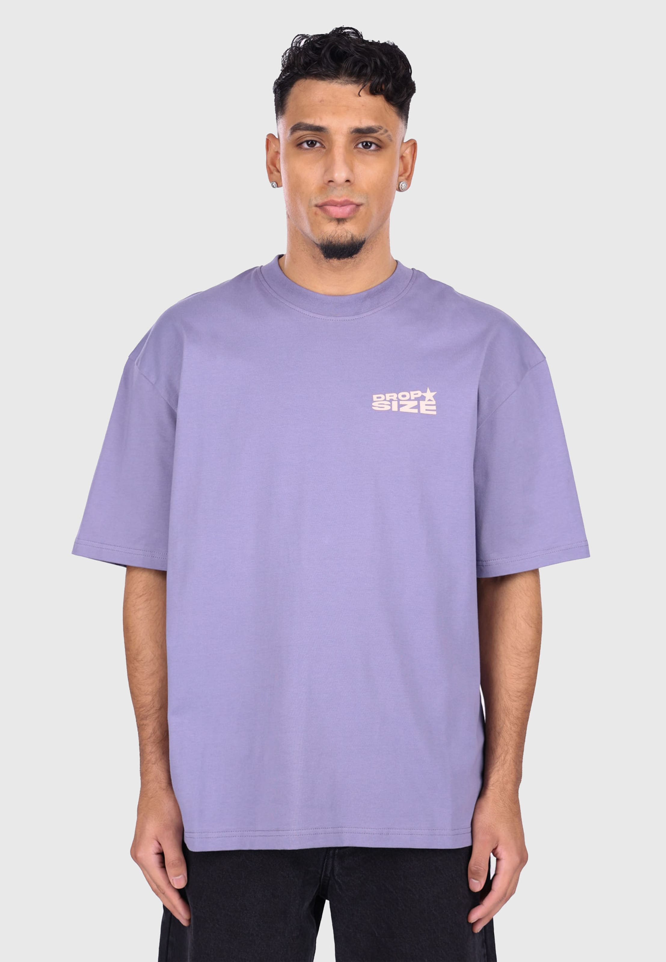 Dropsize HEAVY OVERSIZE STAR BACKPRINT T-SHIRT