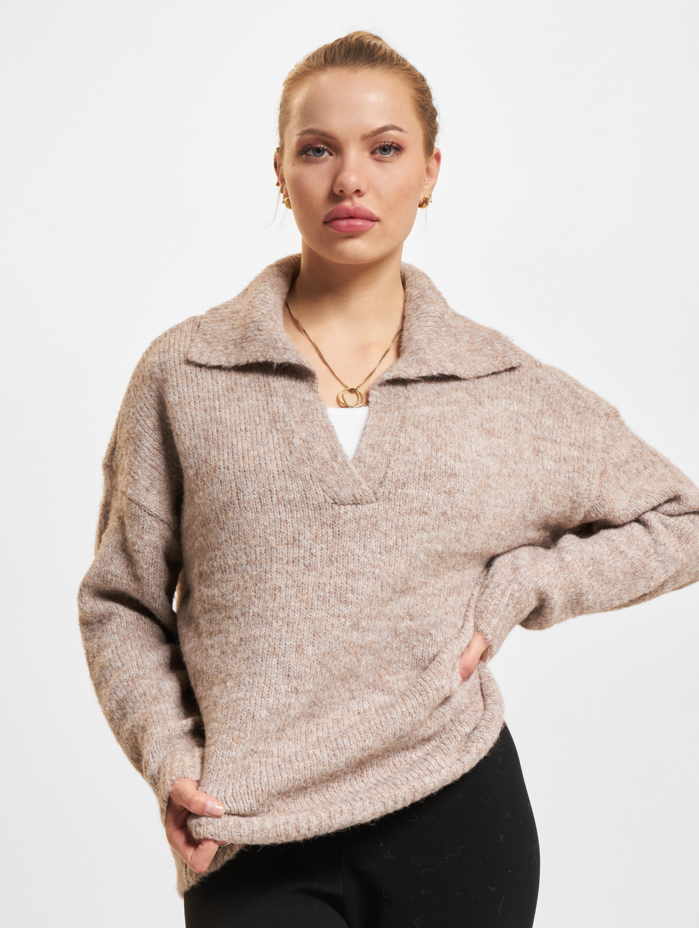 Only Maggie Life Split Neck Pullover