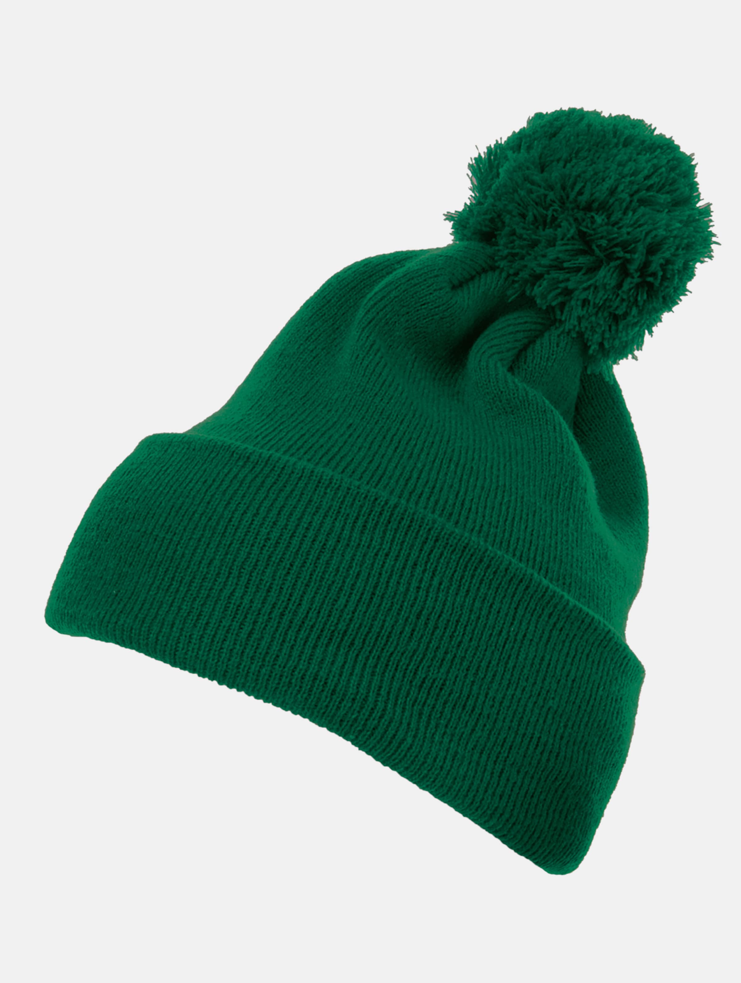 Flexfit Cuffed Pom Knit Beanie