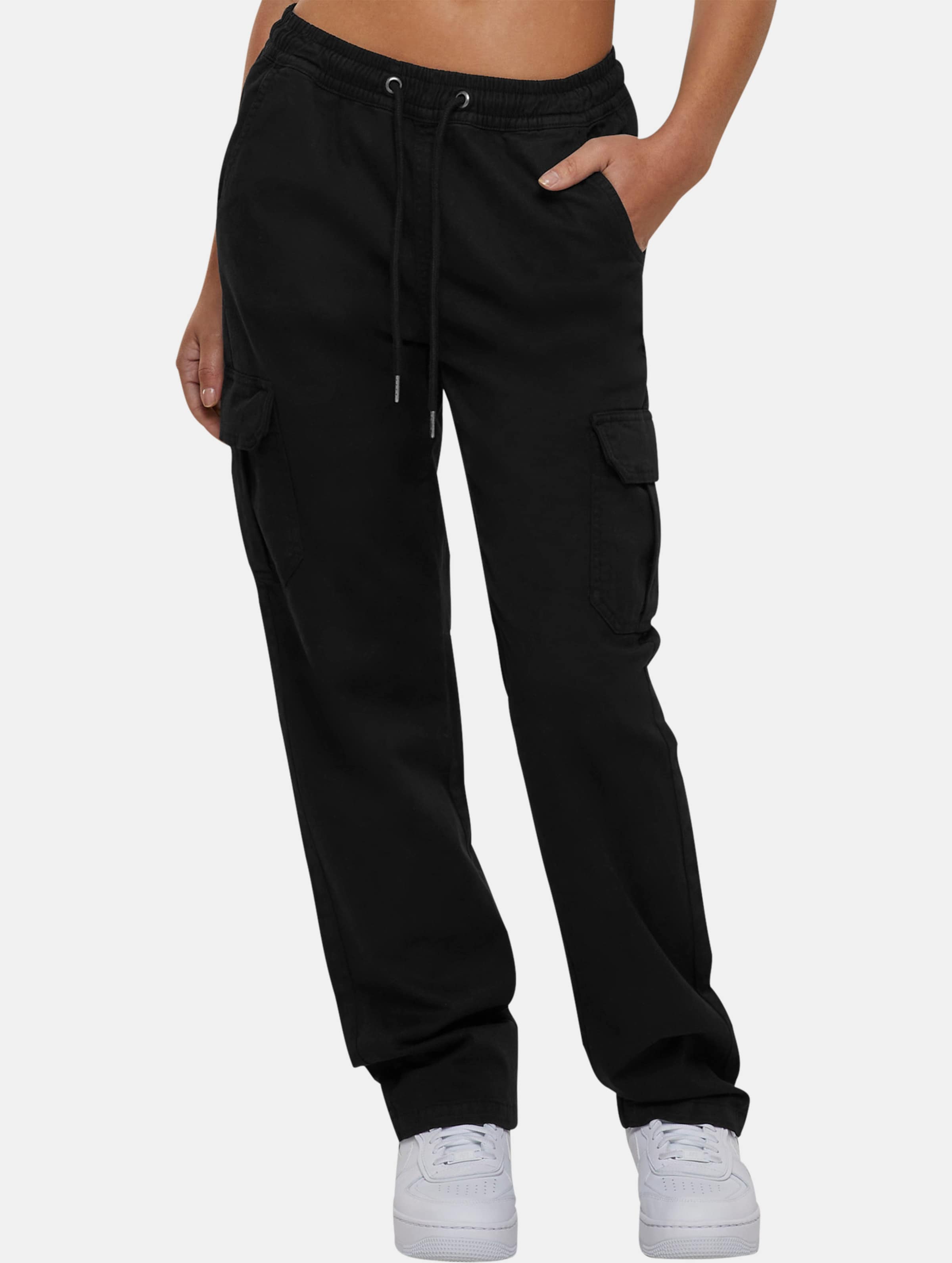 Urban Classics Ladies High Waist Twill Cargohose
