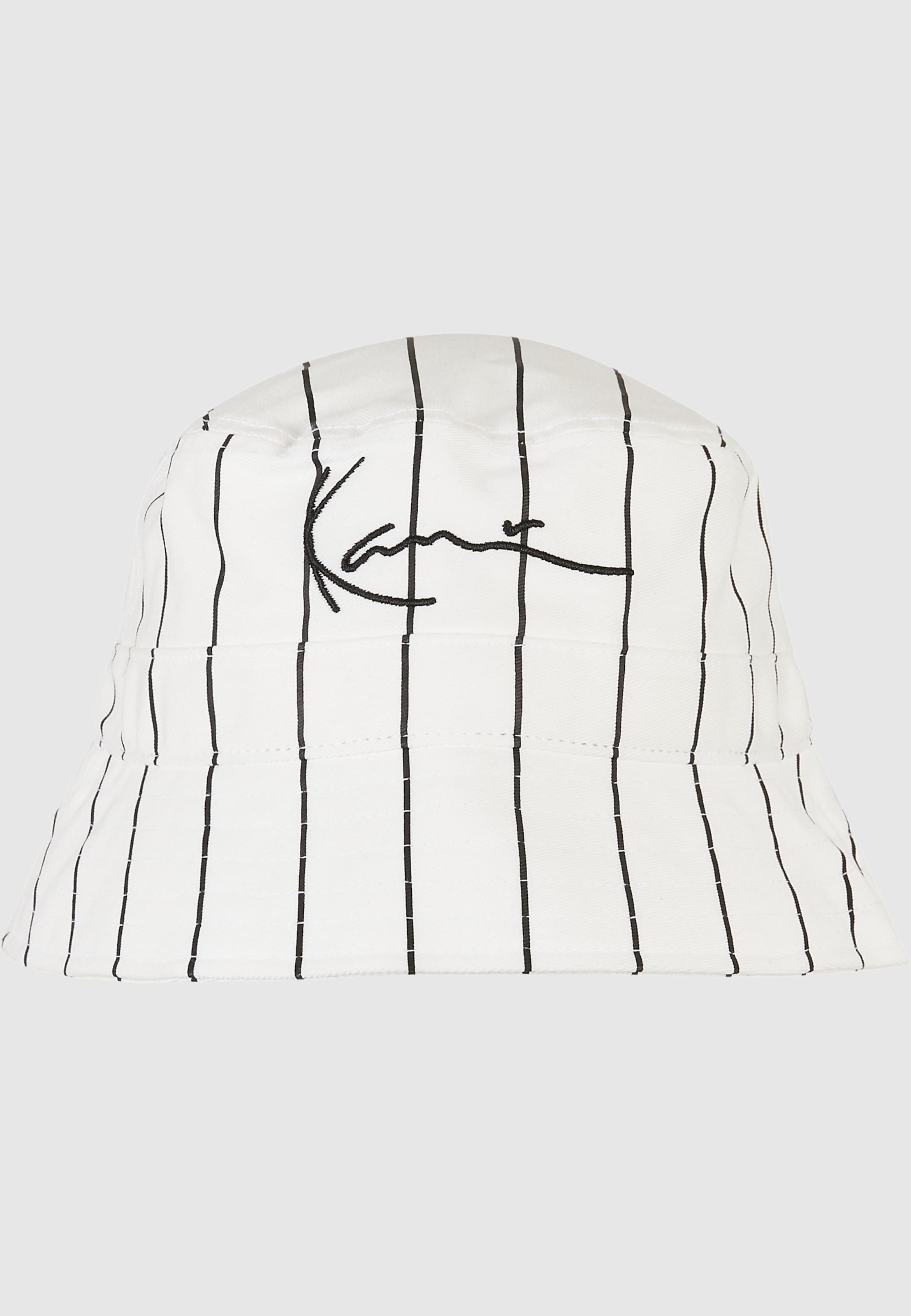 Karl Kani KA-HW021-002-02 Signature Pinstripe Bucket Hat