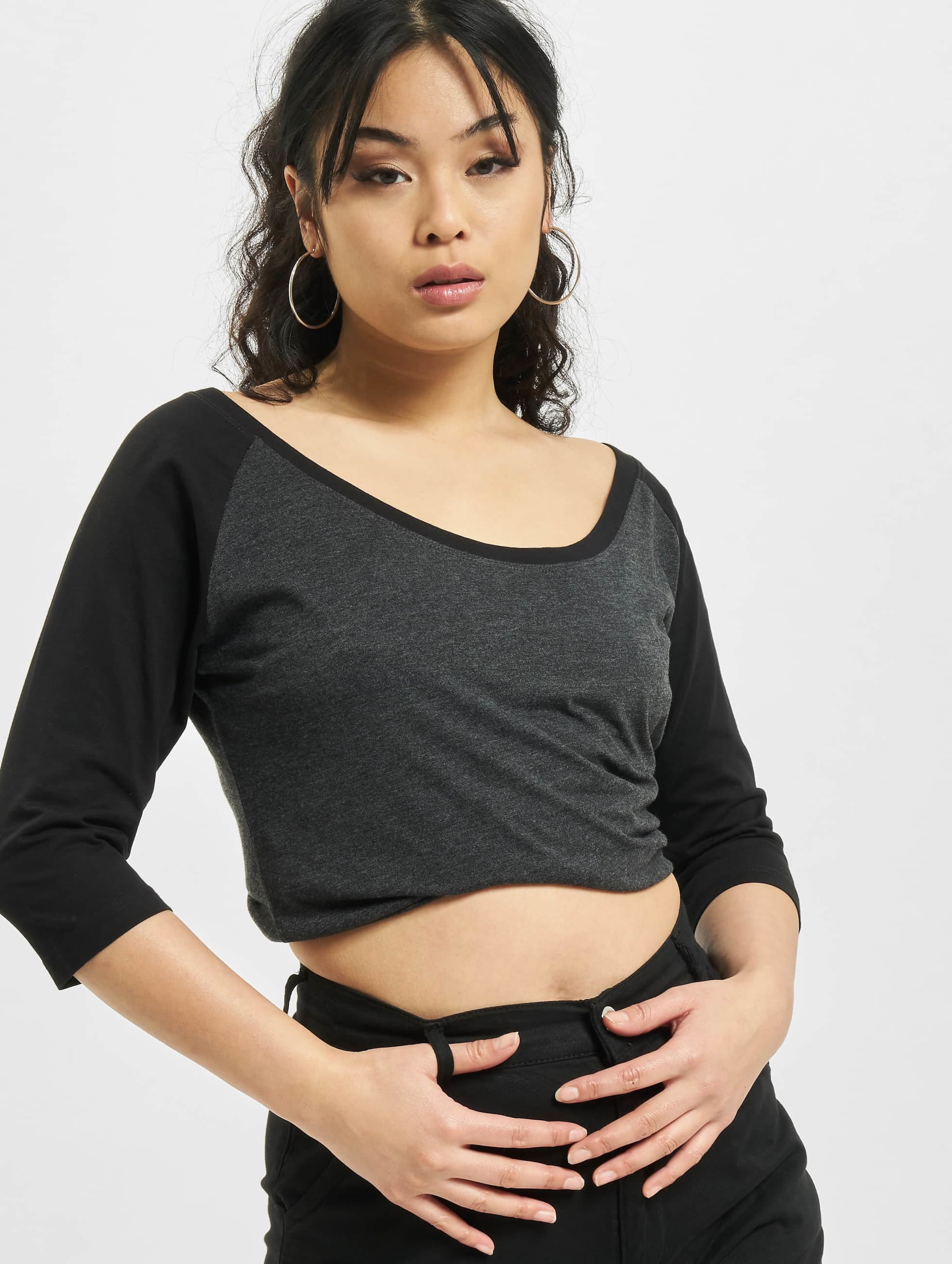 Urban Classics Ladies 3/4 Contrast Raglan Tee