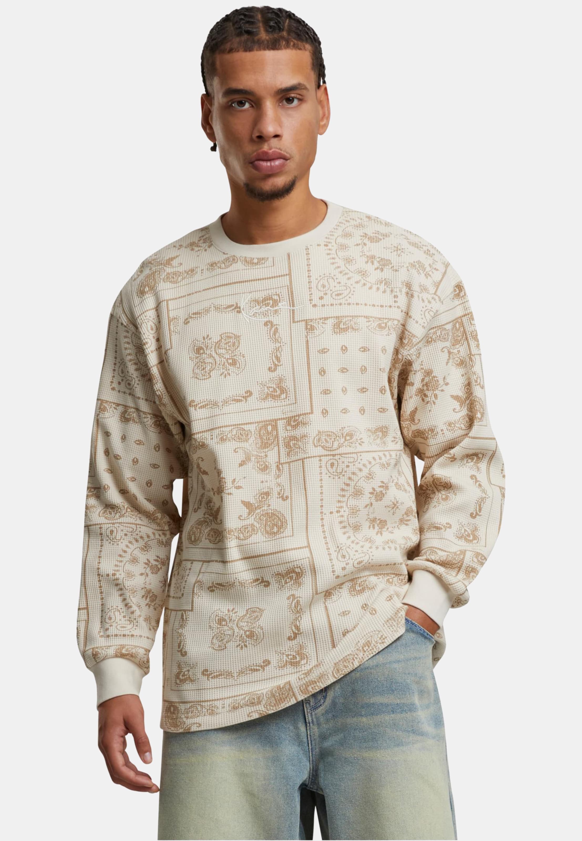 Karl Kani Signature Paisley Waffle Longsleeve