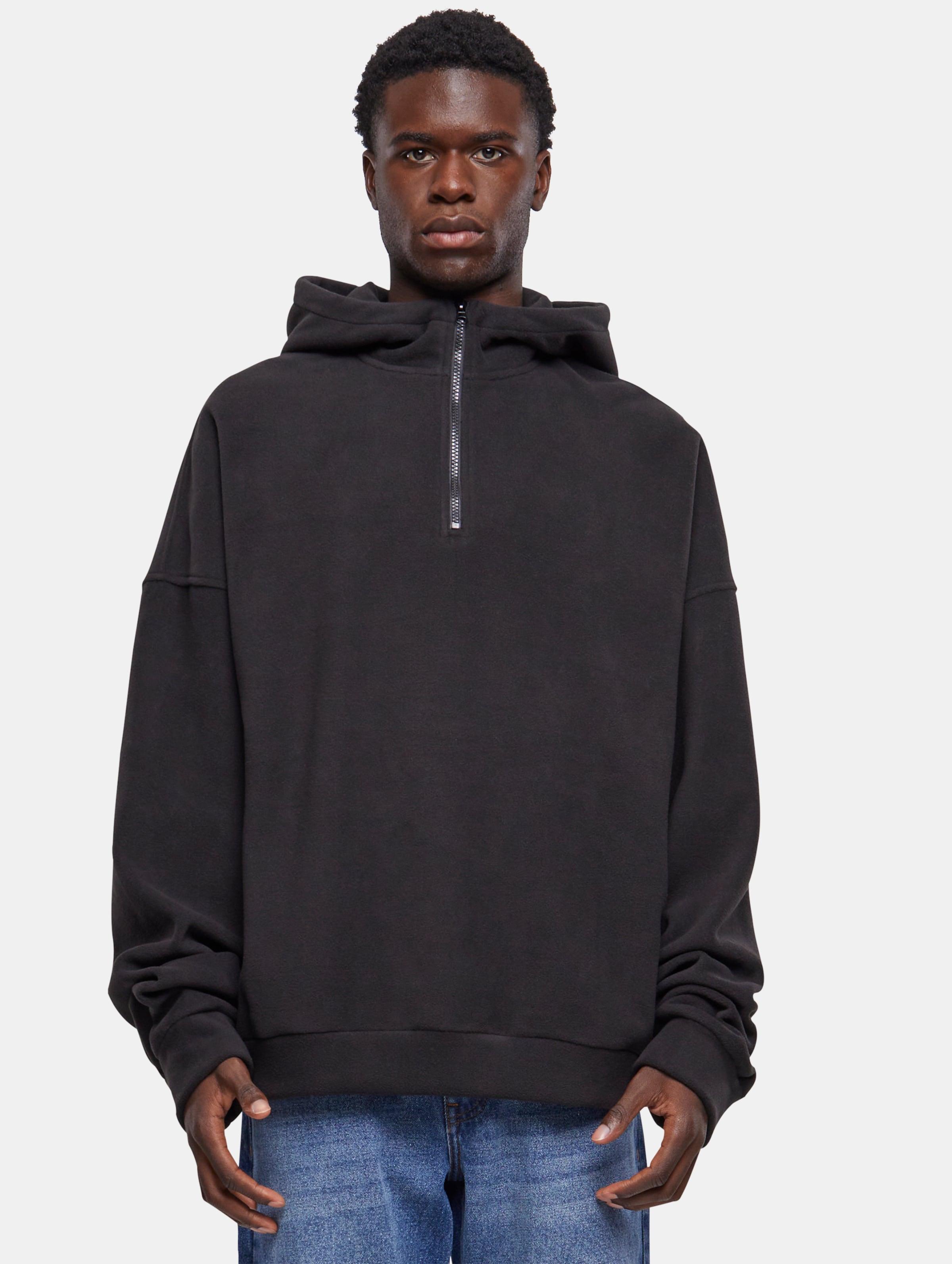 Urban Classics Oversized Polar Fleece Half Zip Hoody