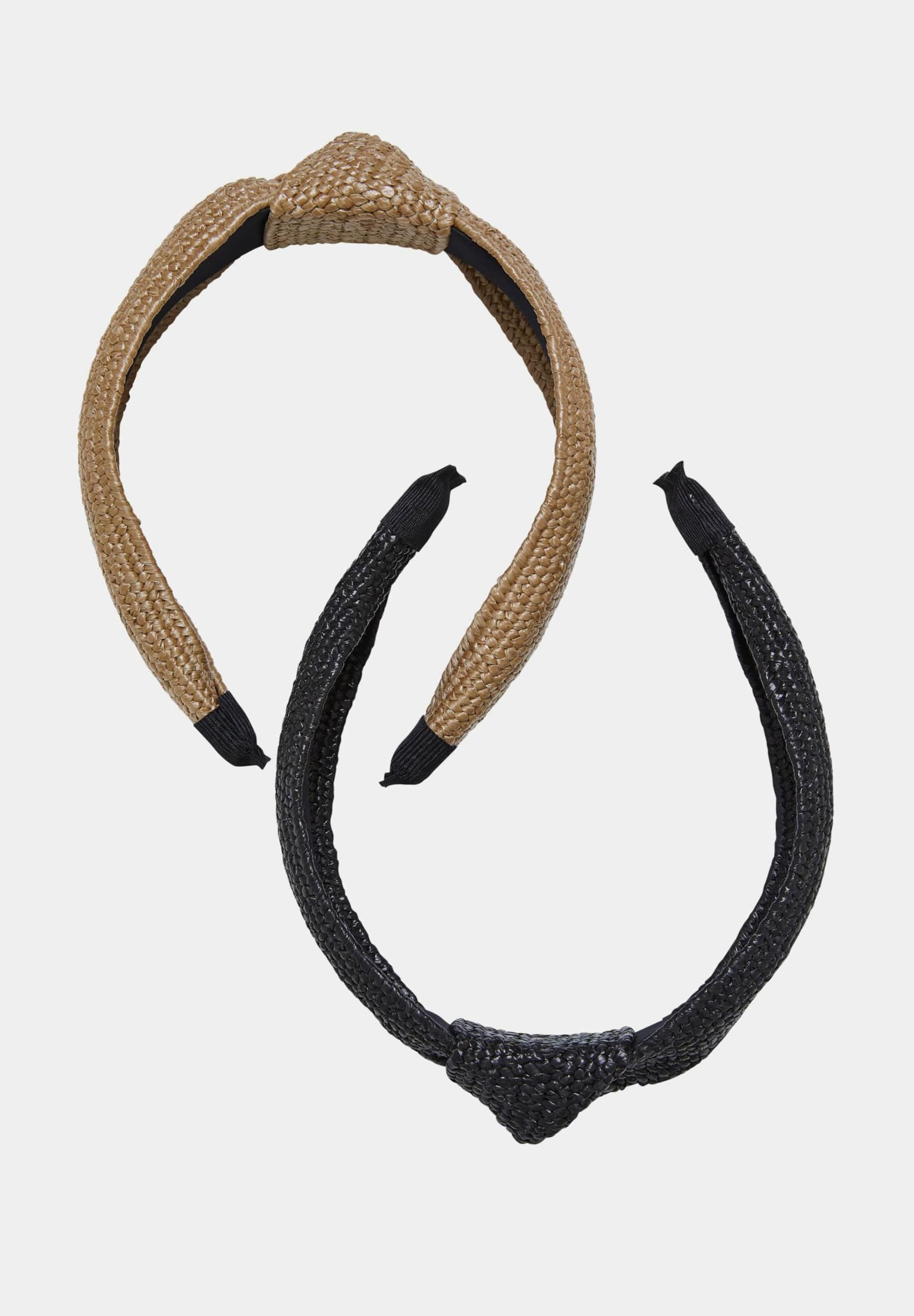 Urban Classics Braid Bast Headband 2-Pack