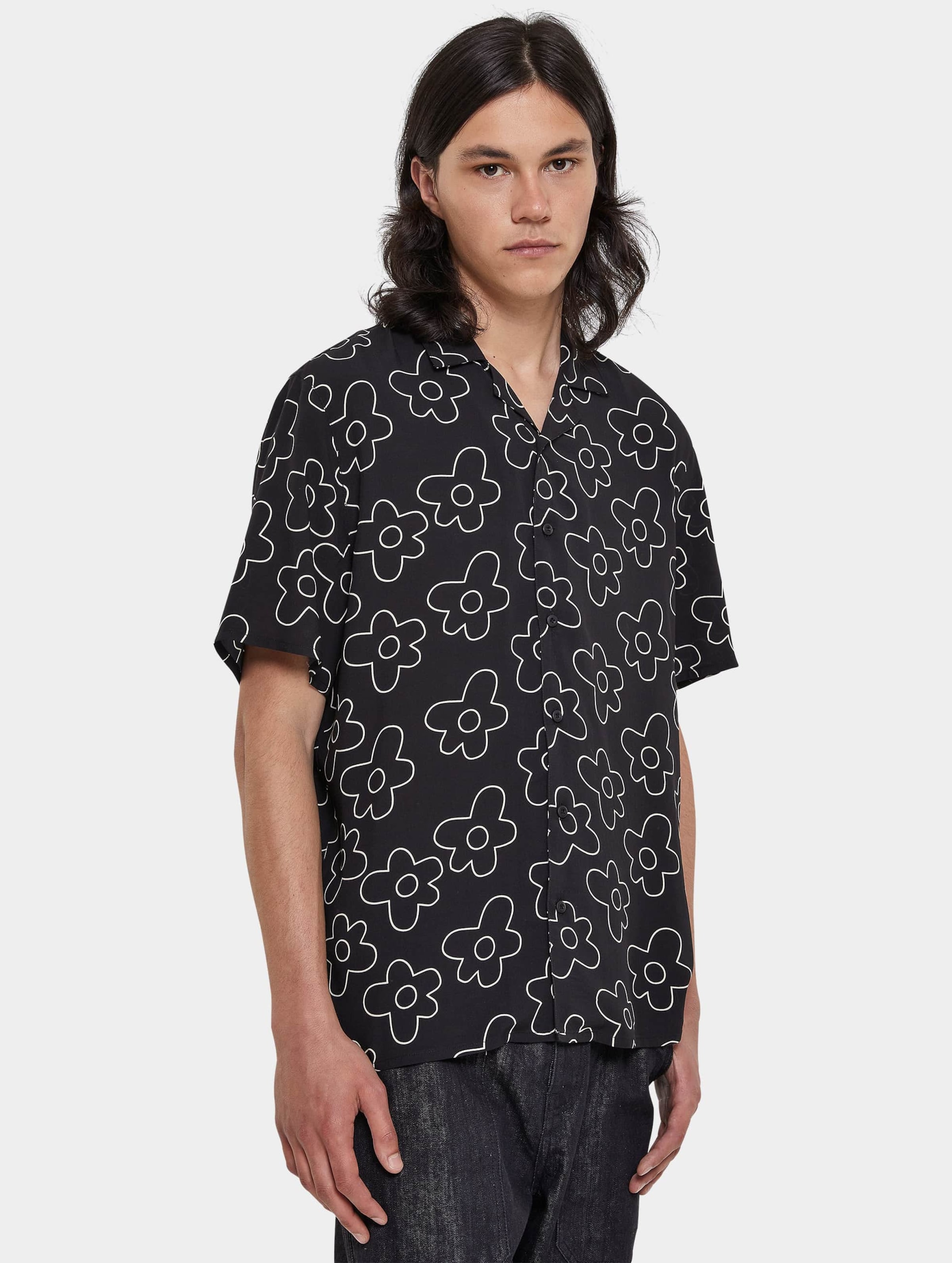 Urban Classics Viscose AOP Resort Shirt