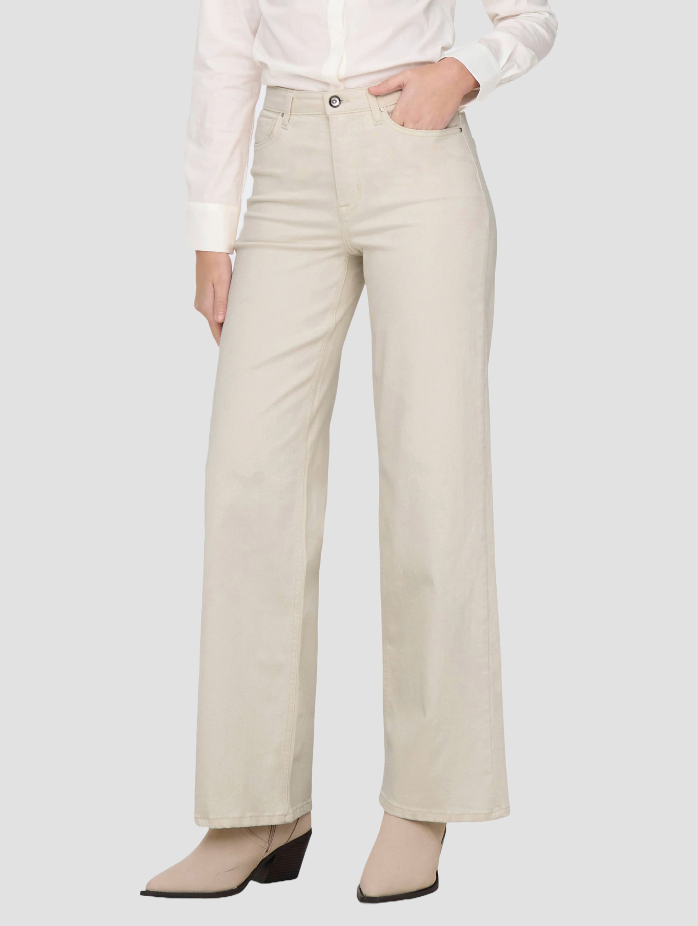 Only Madison Blush Wide High Waist Jeans