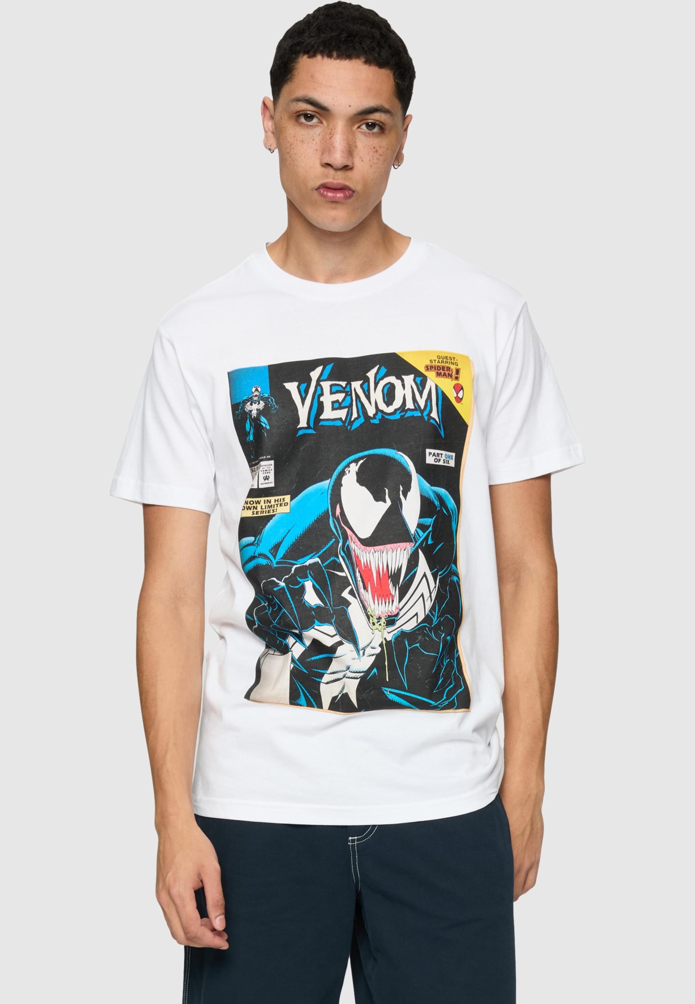 Merchcode Marvel Comics Venom Cover Tee