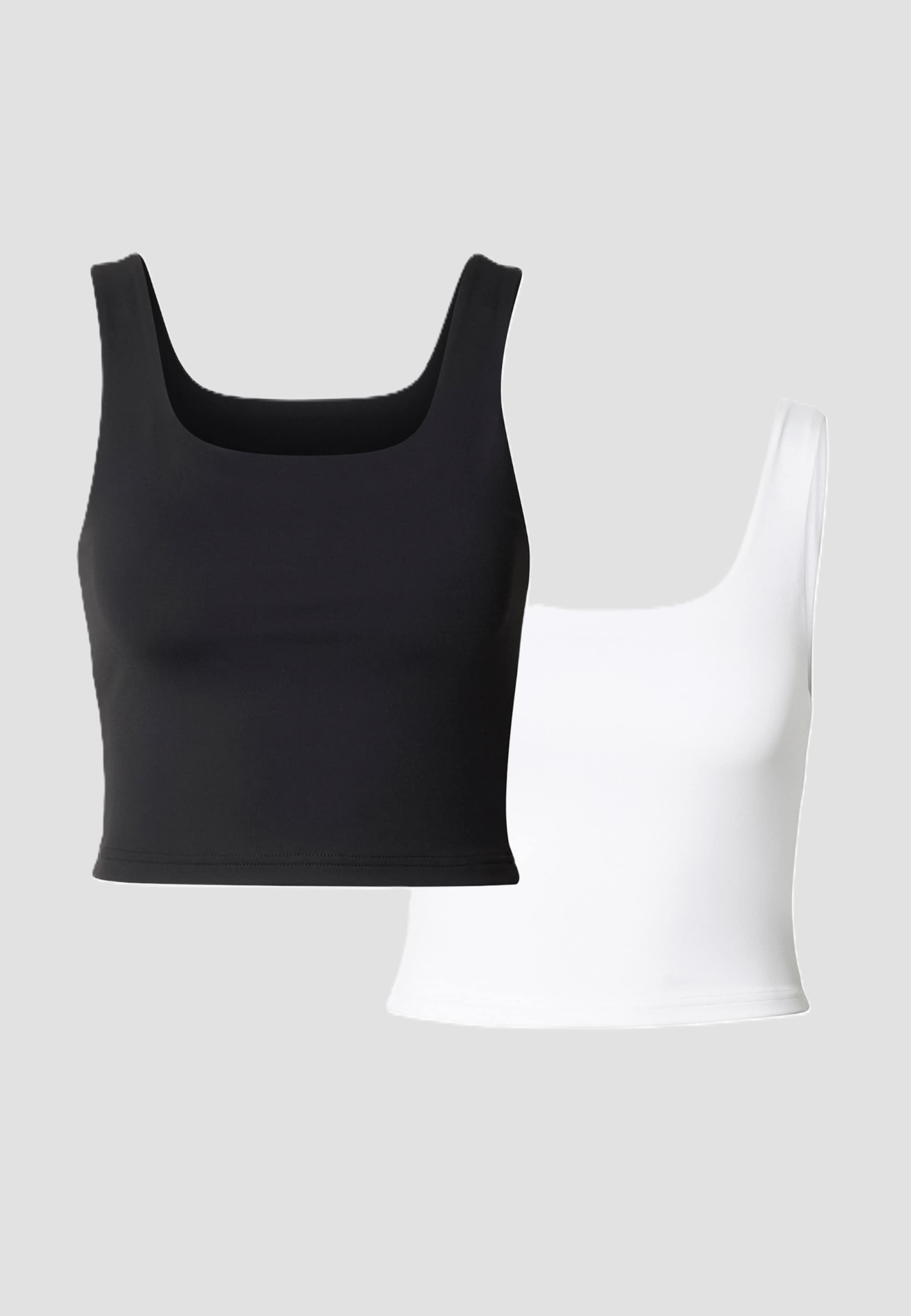Urban Classics Ladies Cropped Polyamide Top 2-Pack
