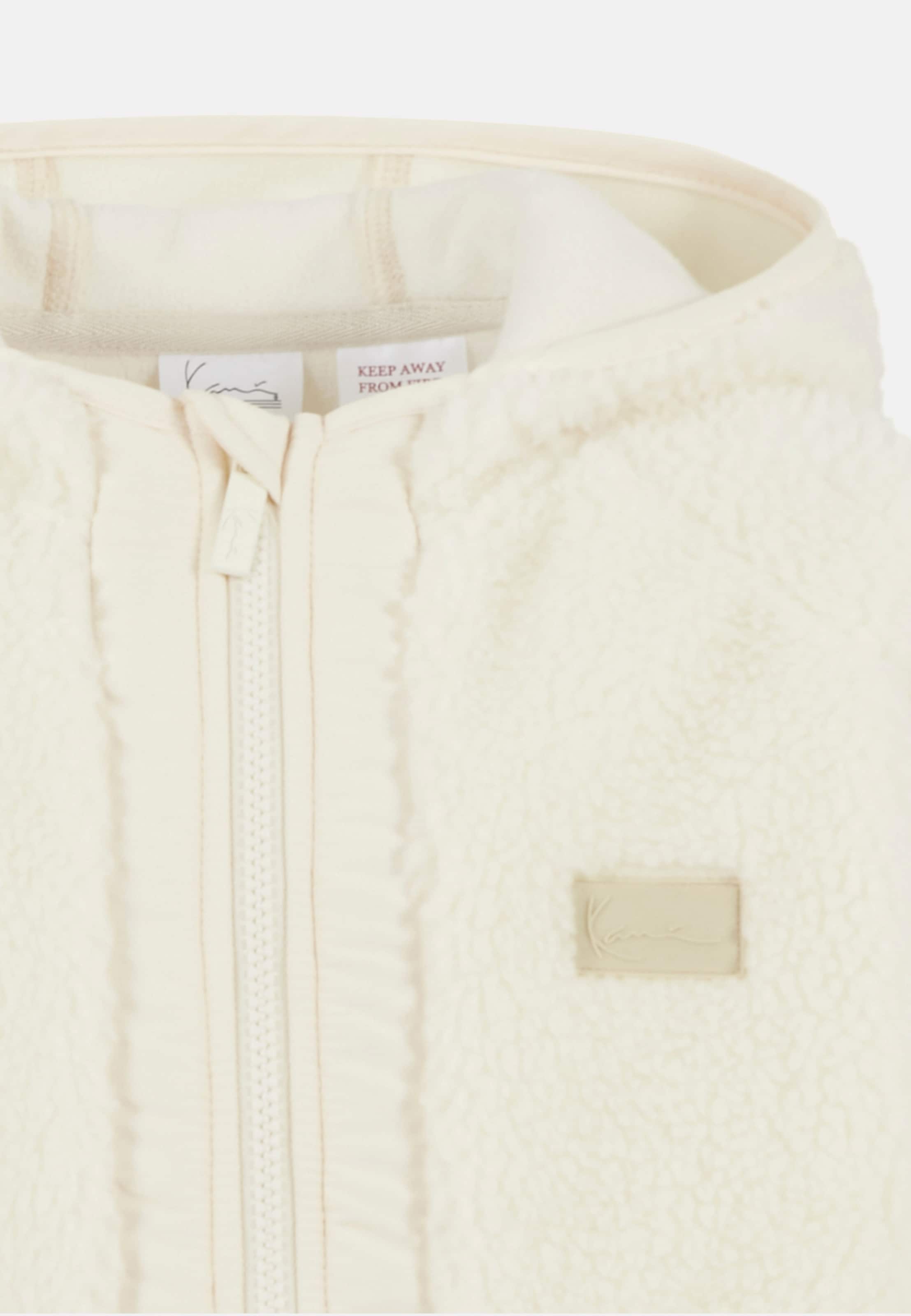 Karl Kani Signature Rubber Patch Teddy Zip Hoodie