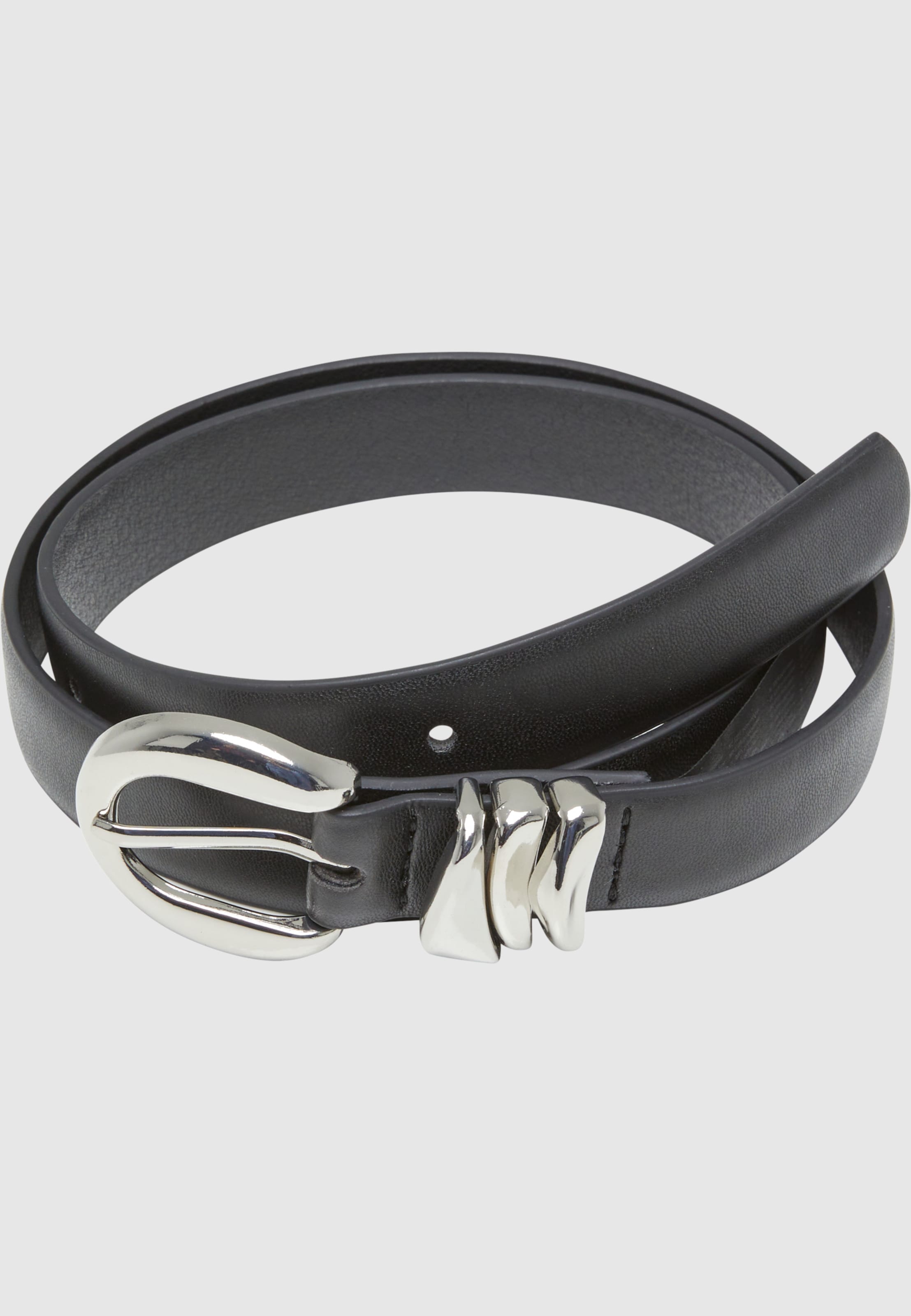 Urban Classics Chunky Multiple Loop Synthetic Leather Belt