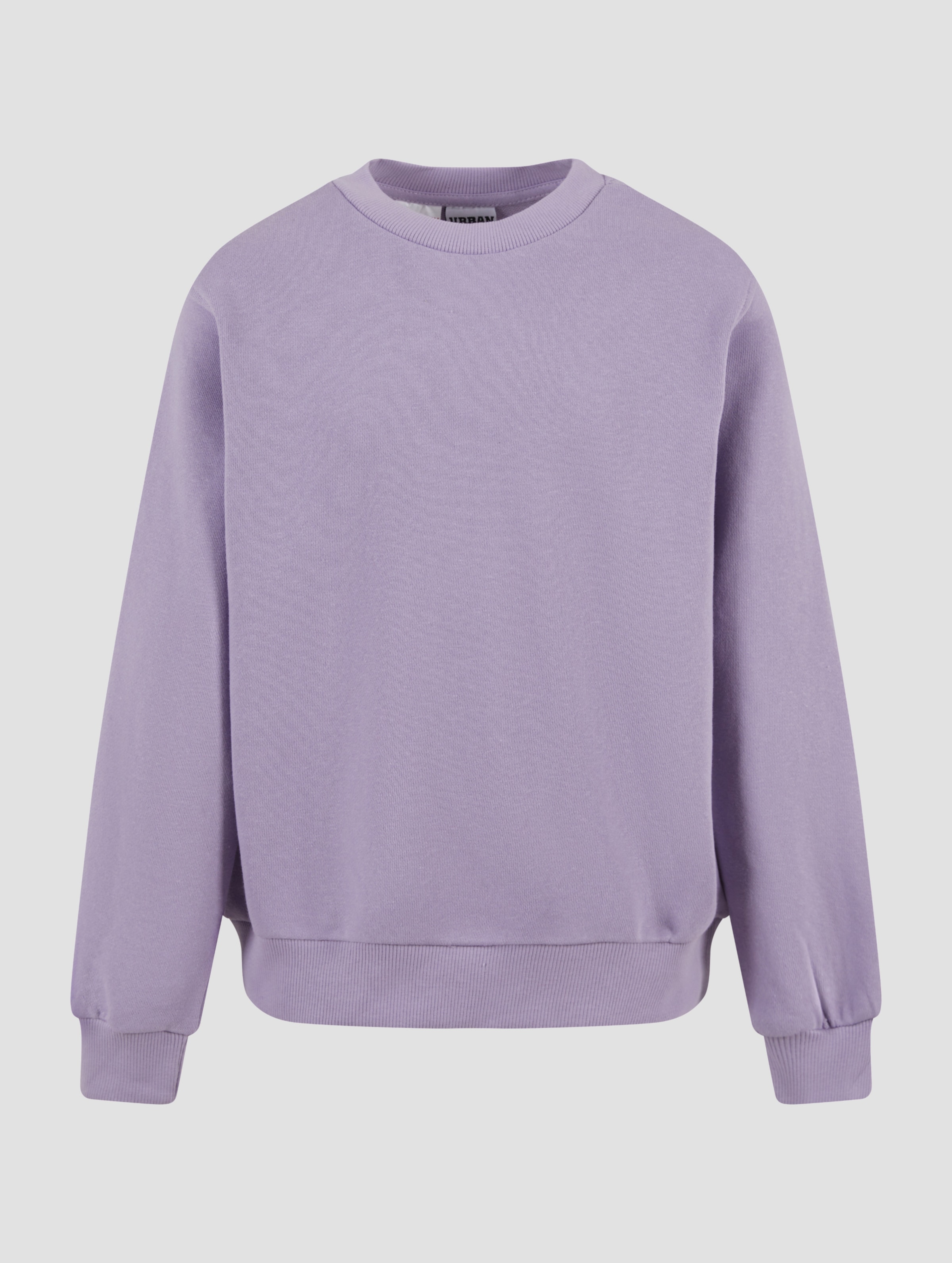 Urban Classics Girls Oversized Light Terry Crewneck Pullover
