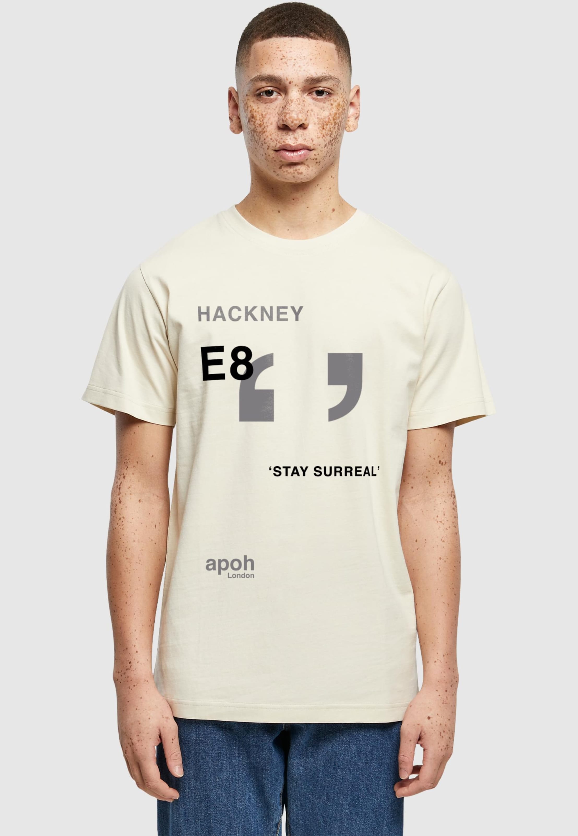 Merchcode APOH - Surreal Hackney Slogan T-Shirt