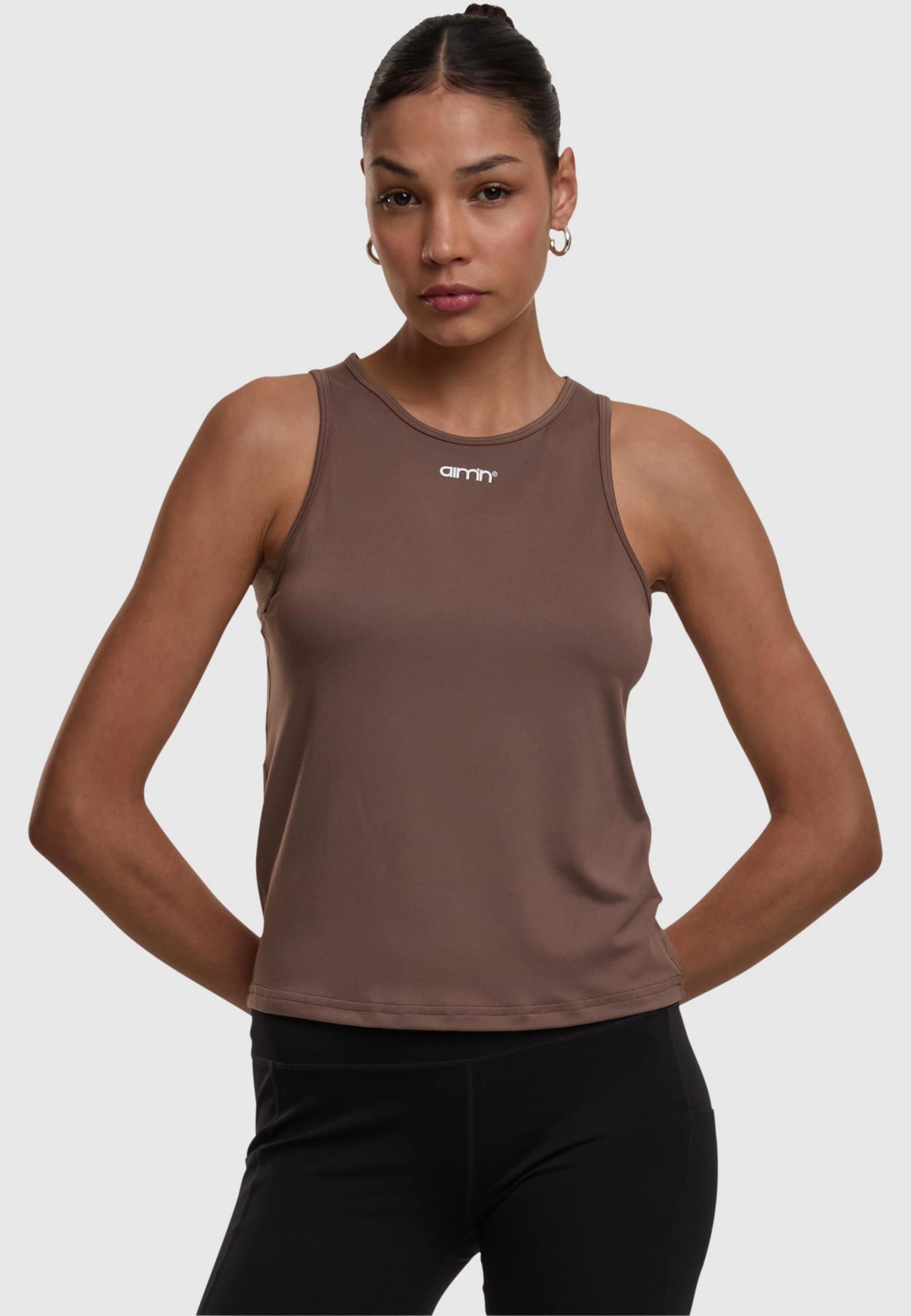 aimn aim'n Soft Basic Singlet