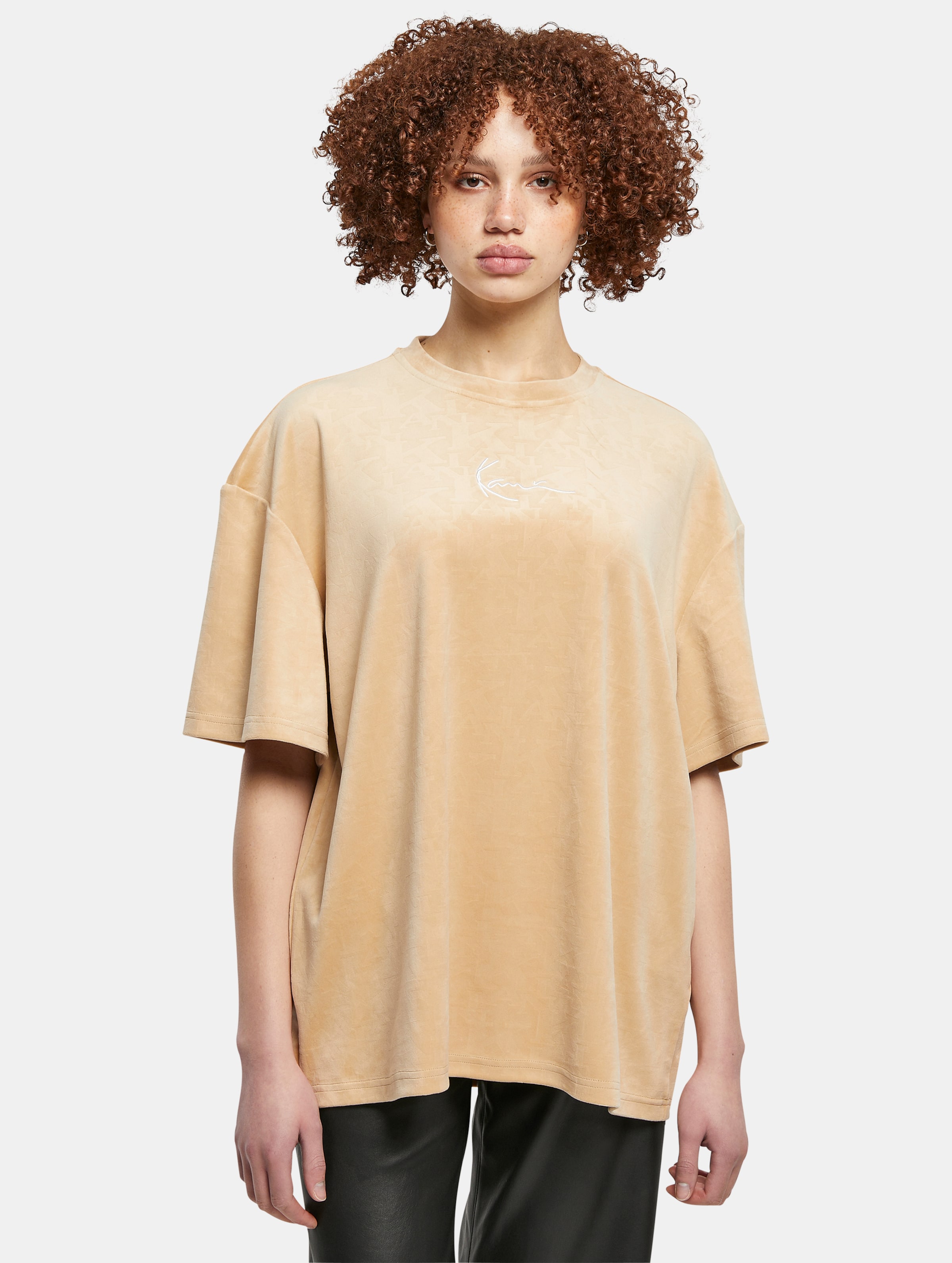 Karl Kani Small Signature Velvet Logo Tee