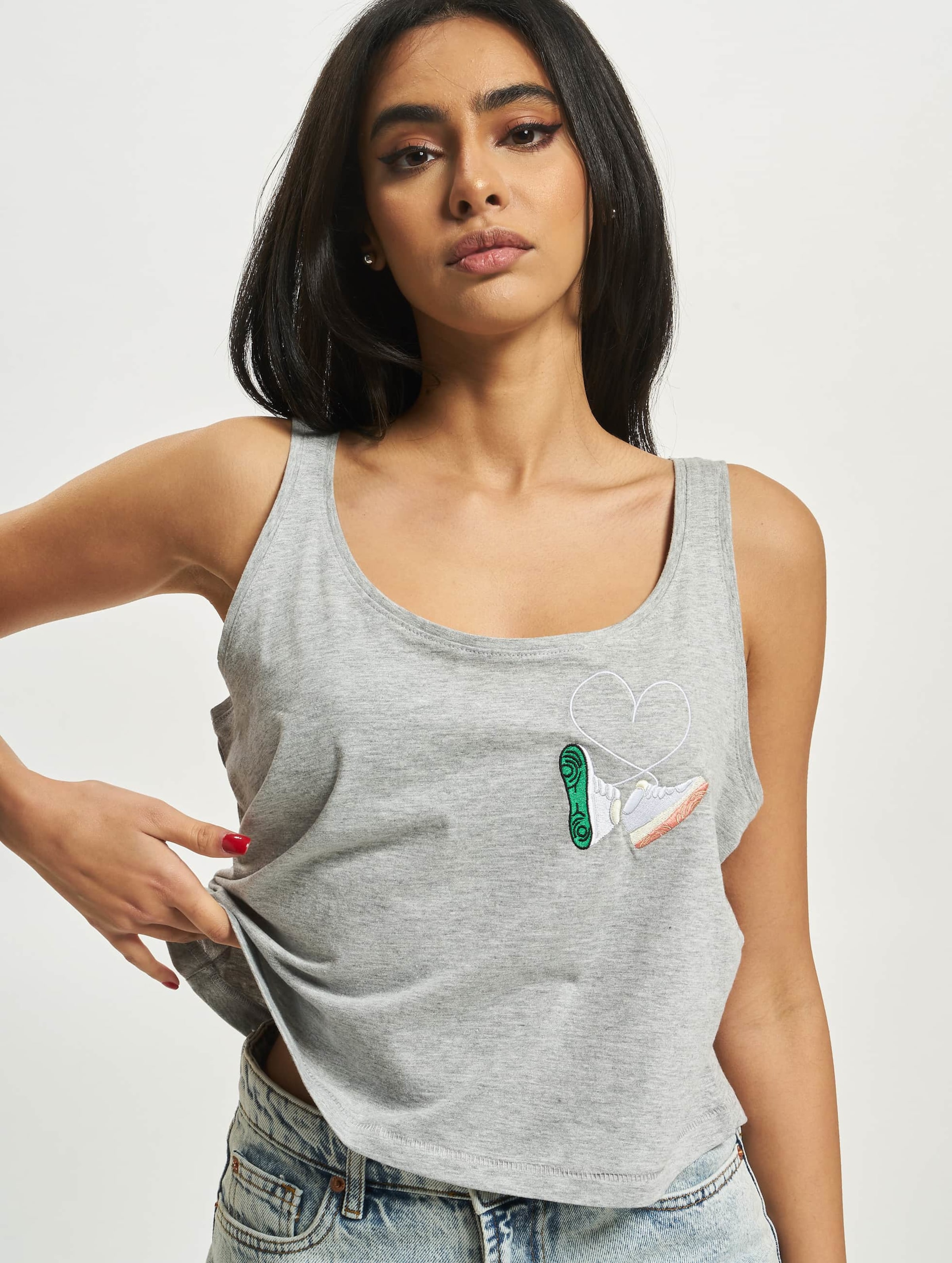 Mister Tee Ladies Kicks Love EMB Tank