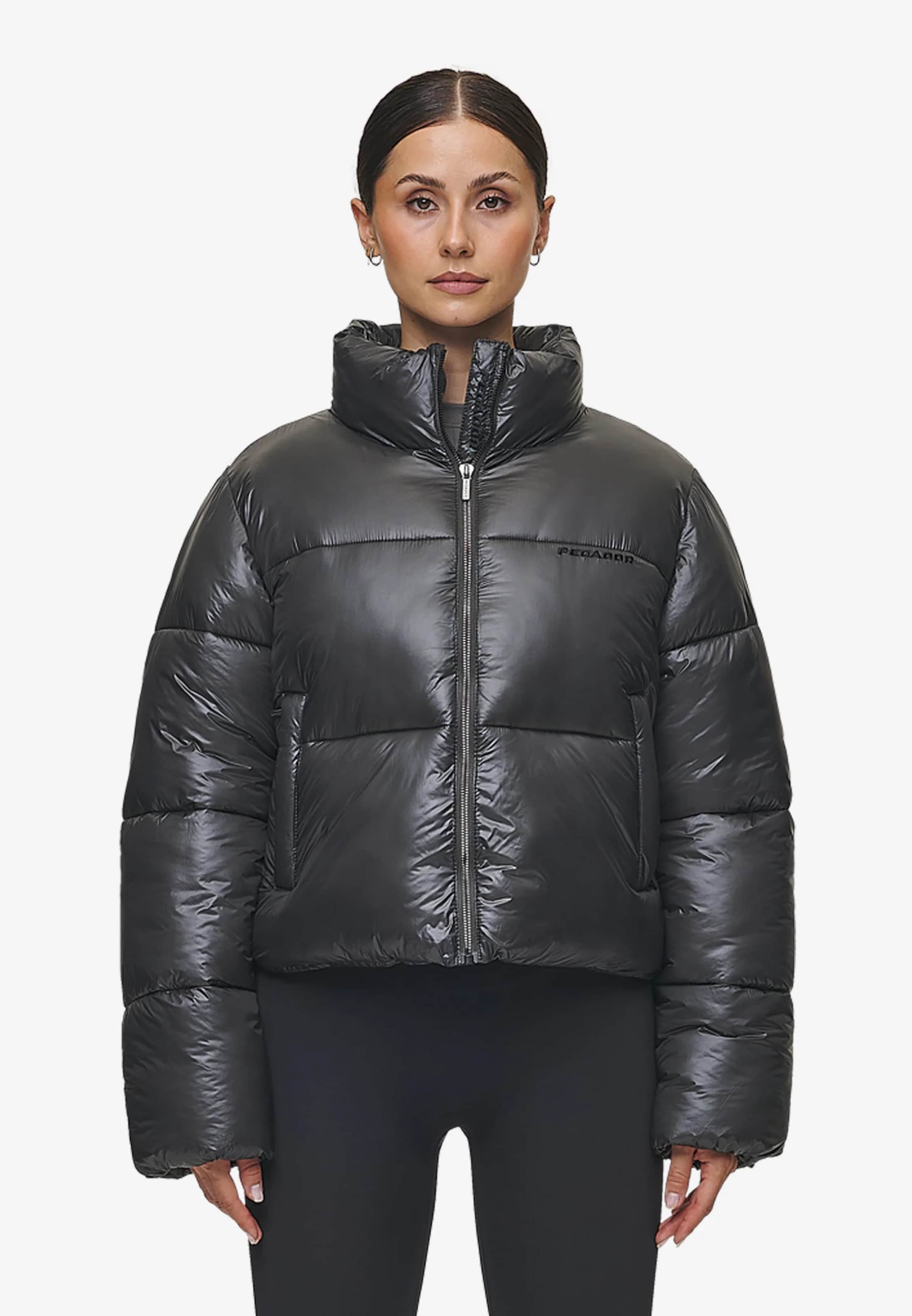 PEGADOR Georgia Light Glossy Mud Puffer Jacket