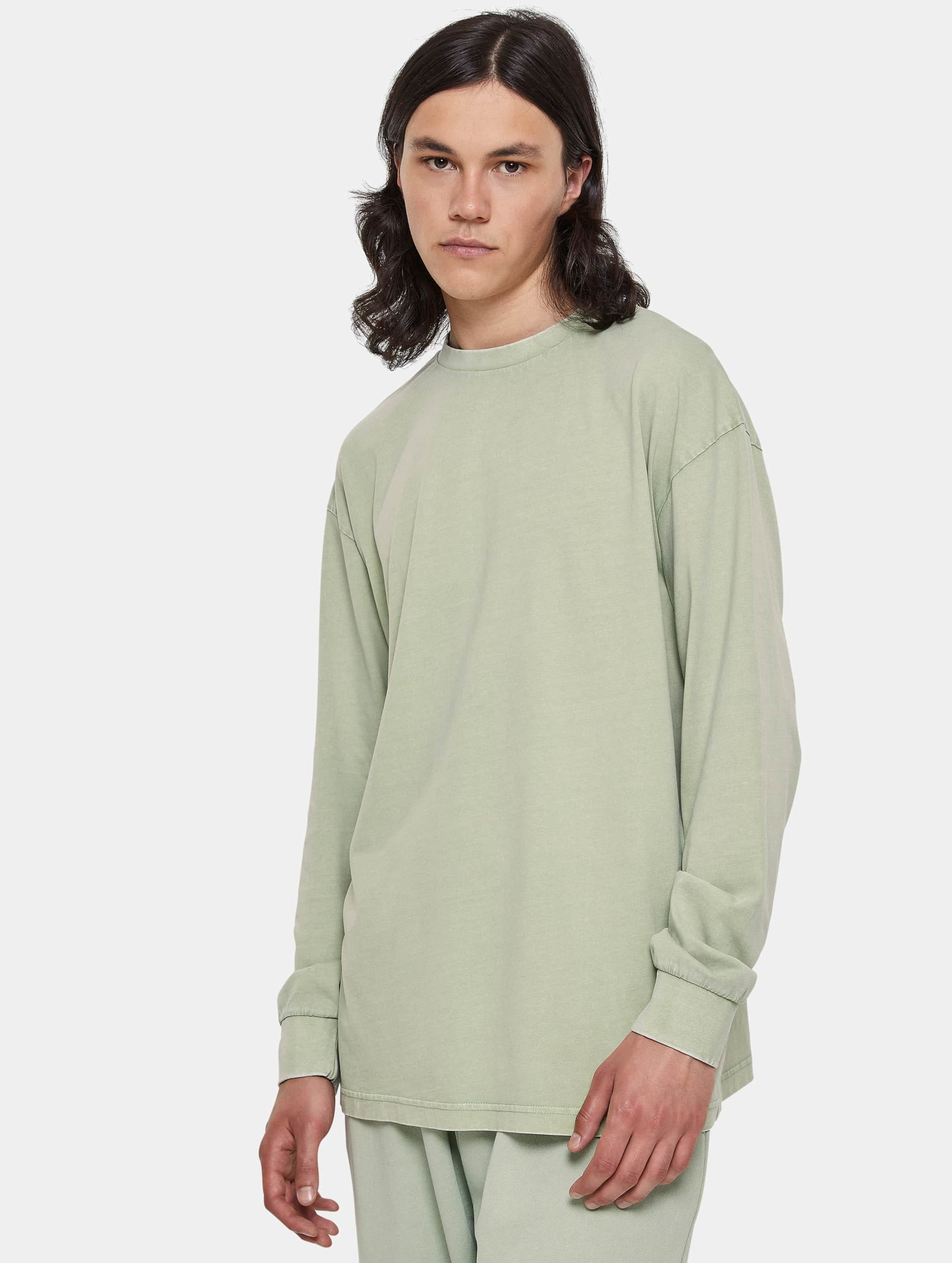 Urban Classics Heavy Boxy Acid Wash Longsleeve