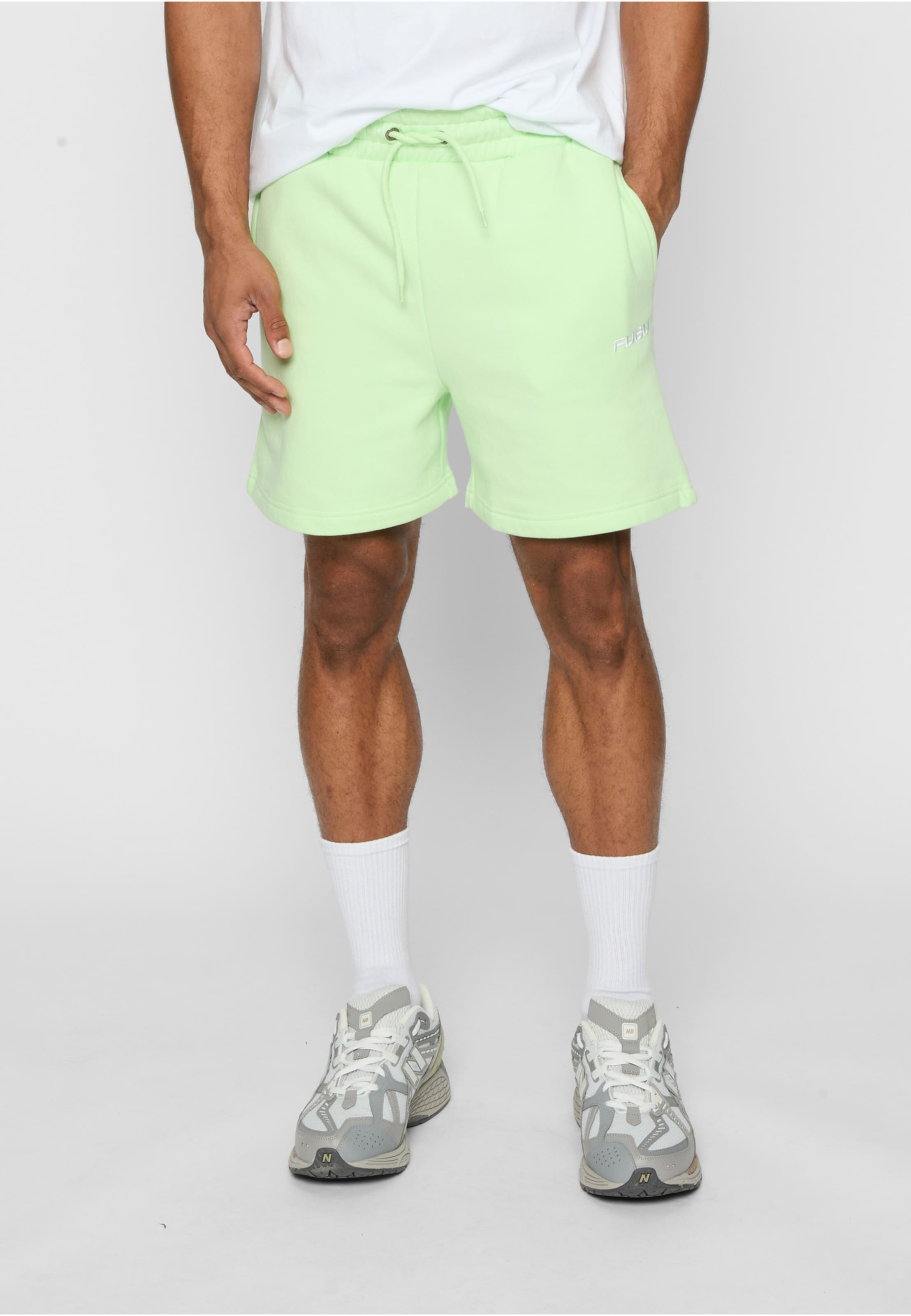 Fubu FW221-002-2 Corporate Sweatshorts