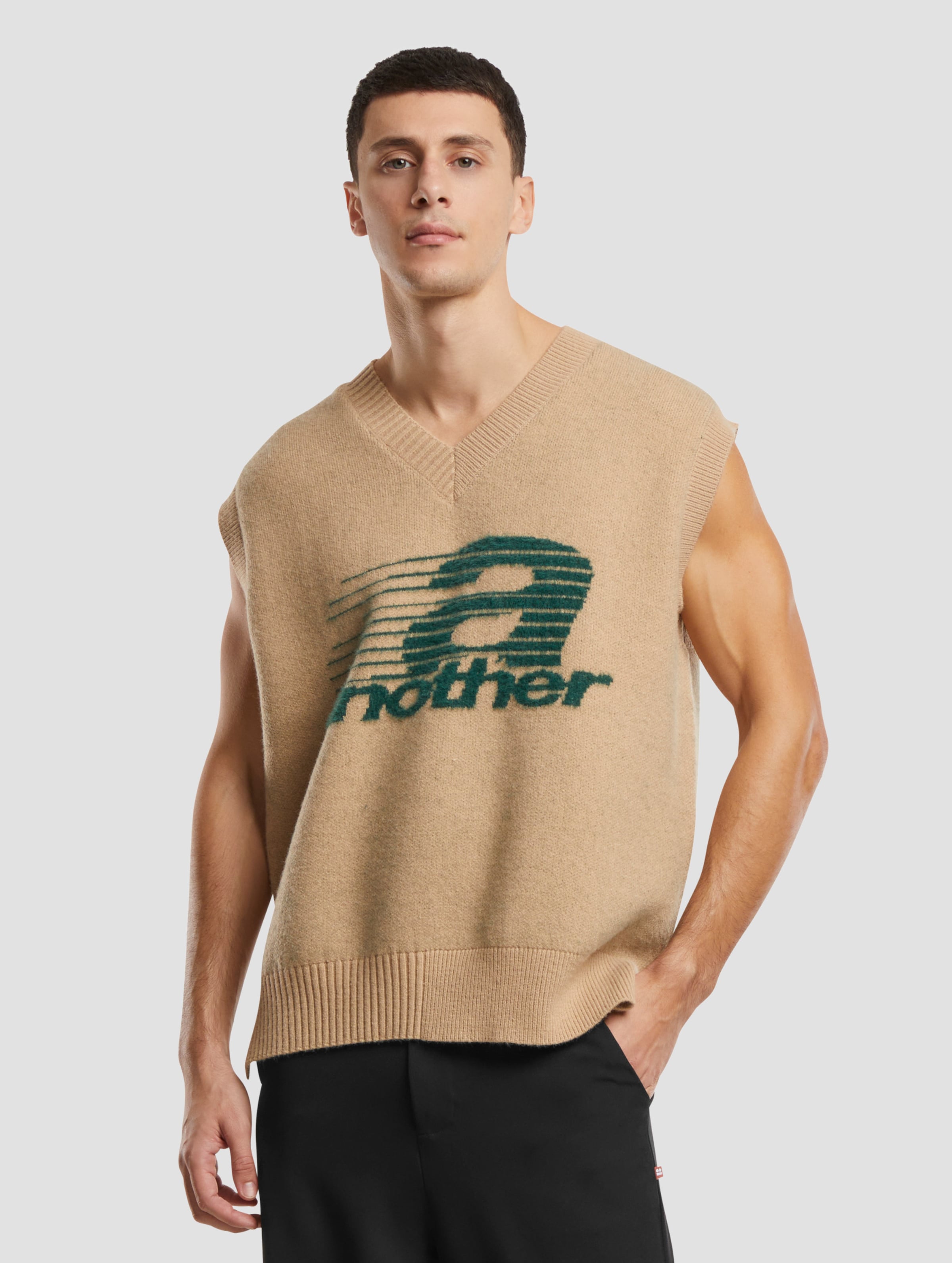 Another Cotton Lab A Sweater Vest
