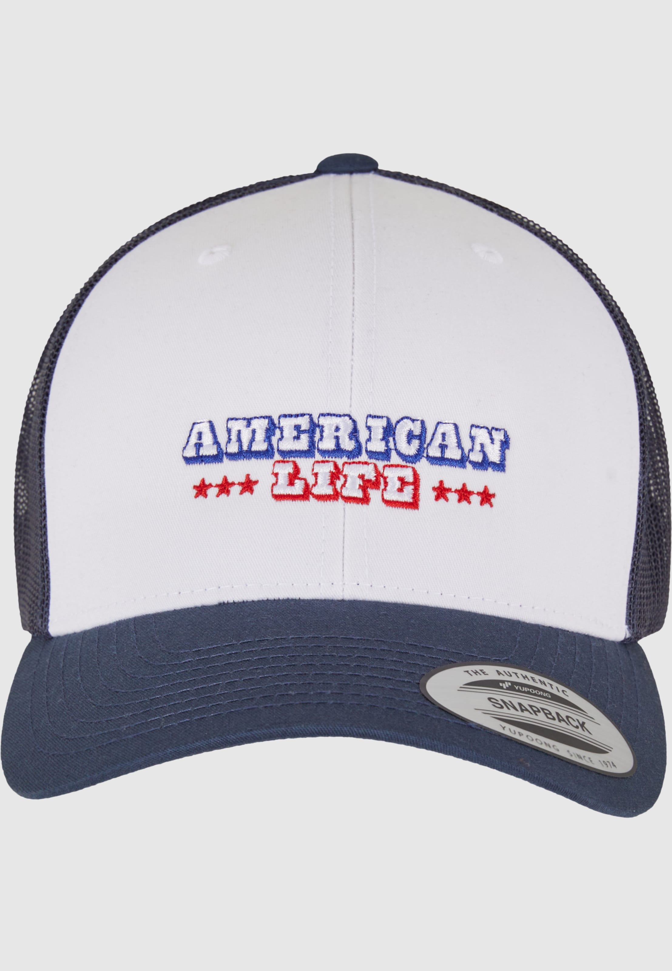 Mister Tee American Life Retro Trucker Cap