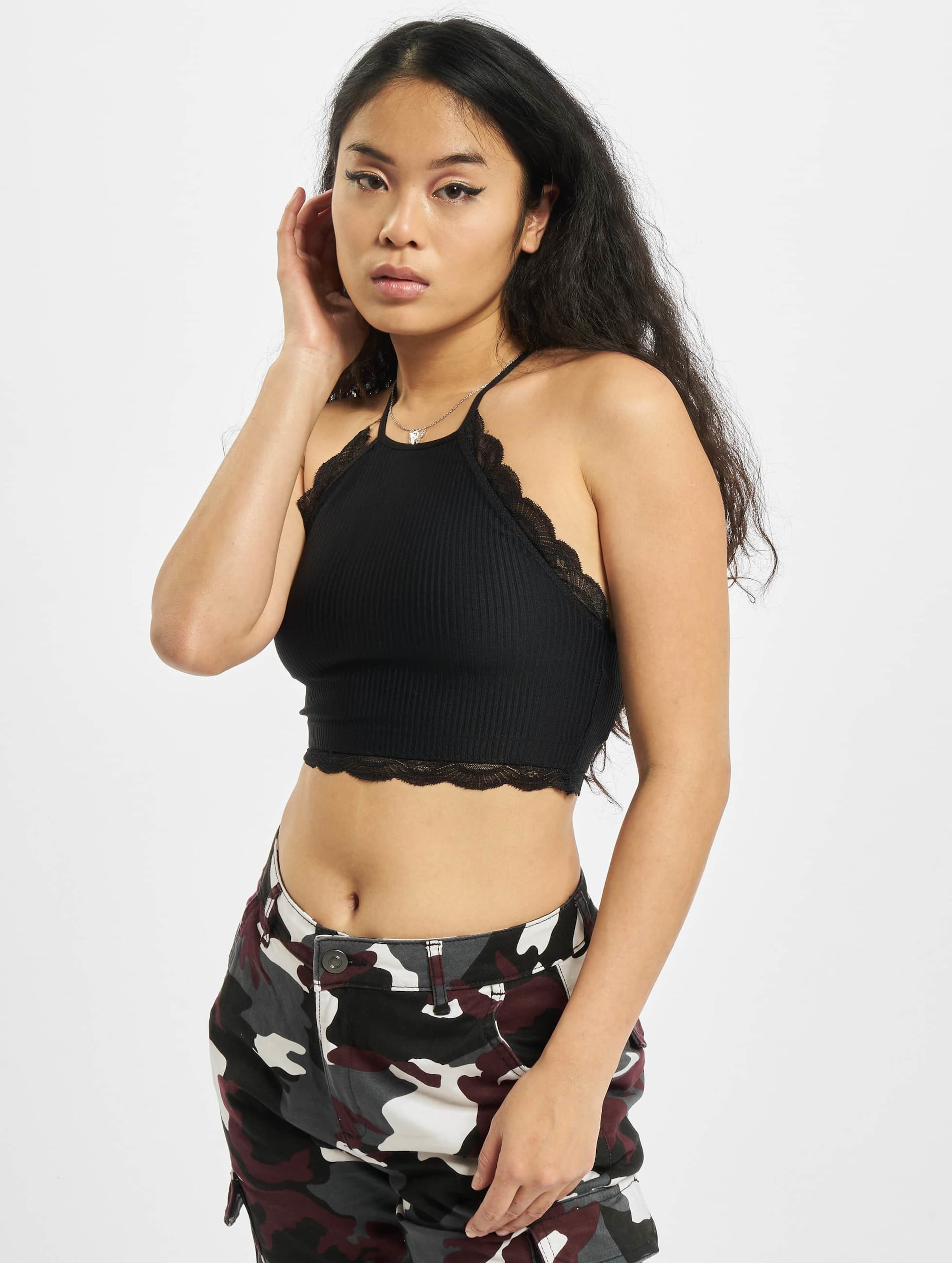 Urban Classics Ladies Laces String Top