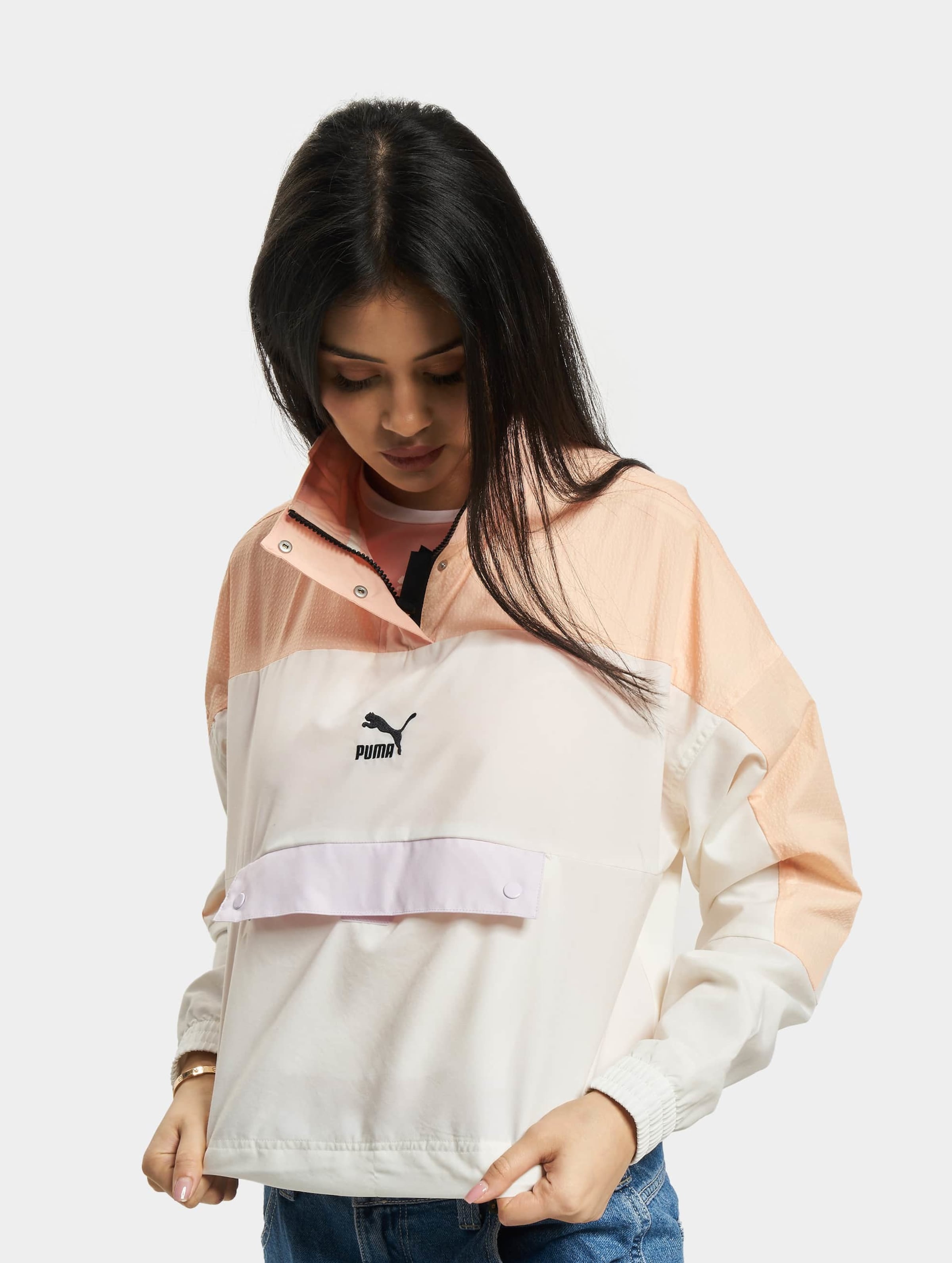 Puma SWxP Relaxed Half Zip Woven