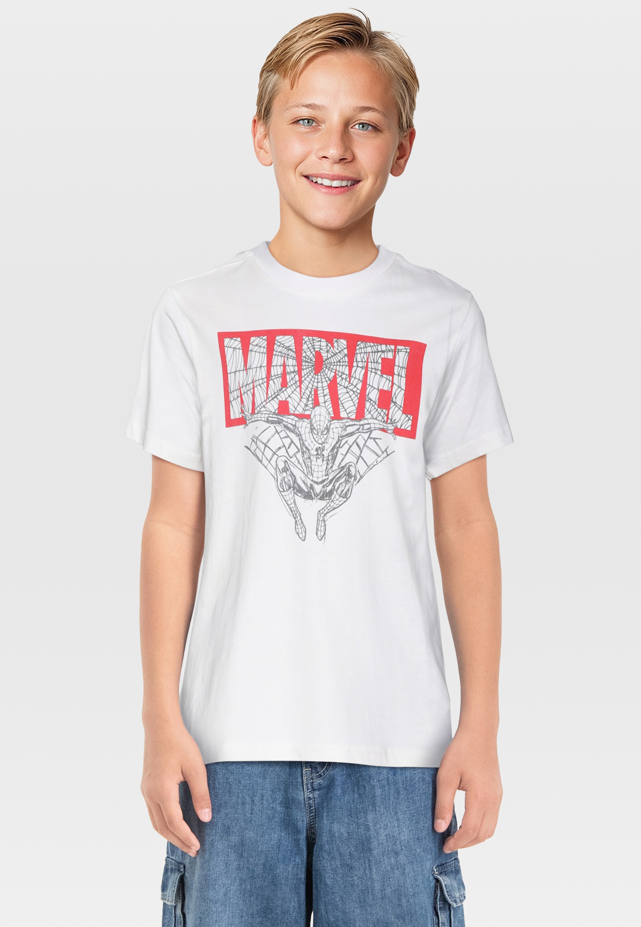 Mister Tee Kids Spiderman Marvel Logo
