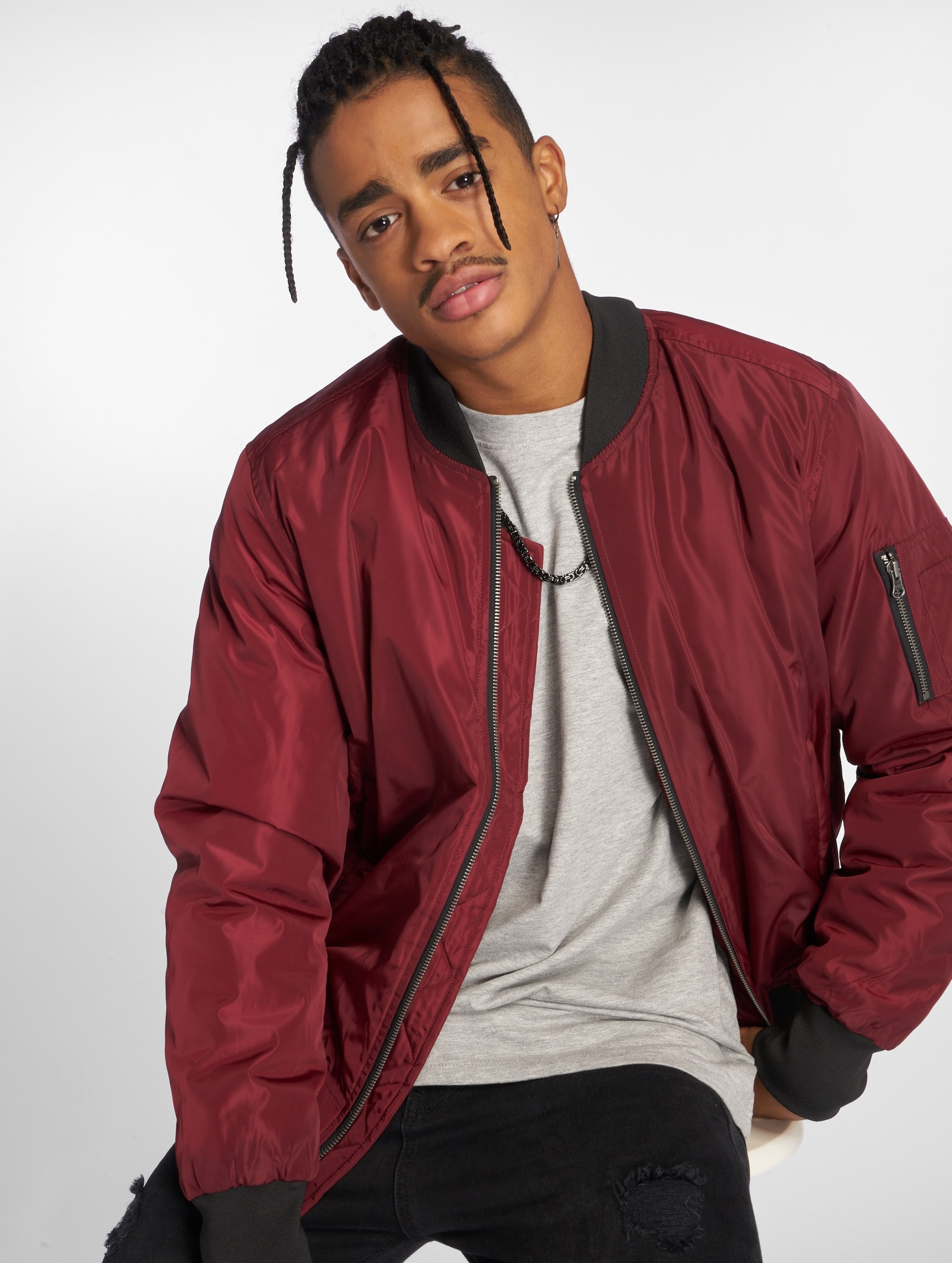 Urban Classics 2-Tone Bomber Jacket