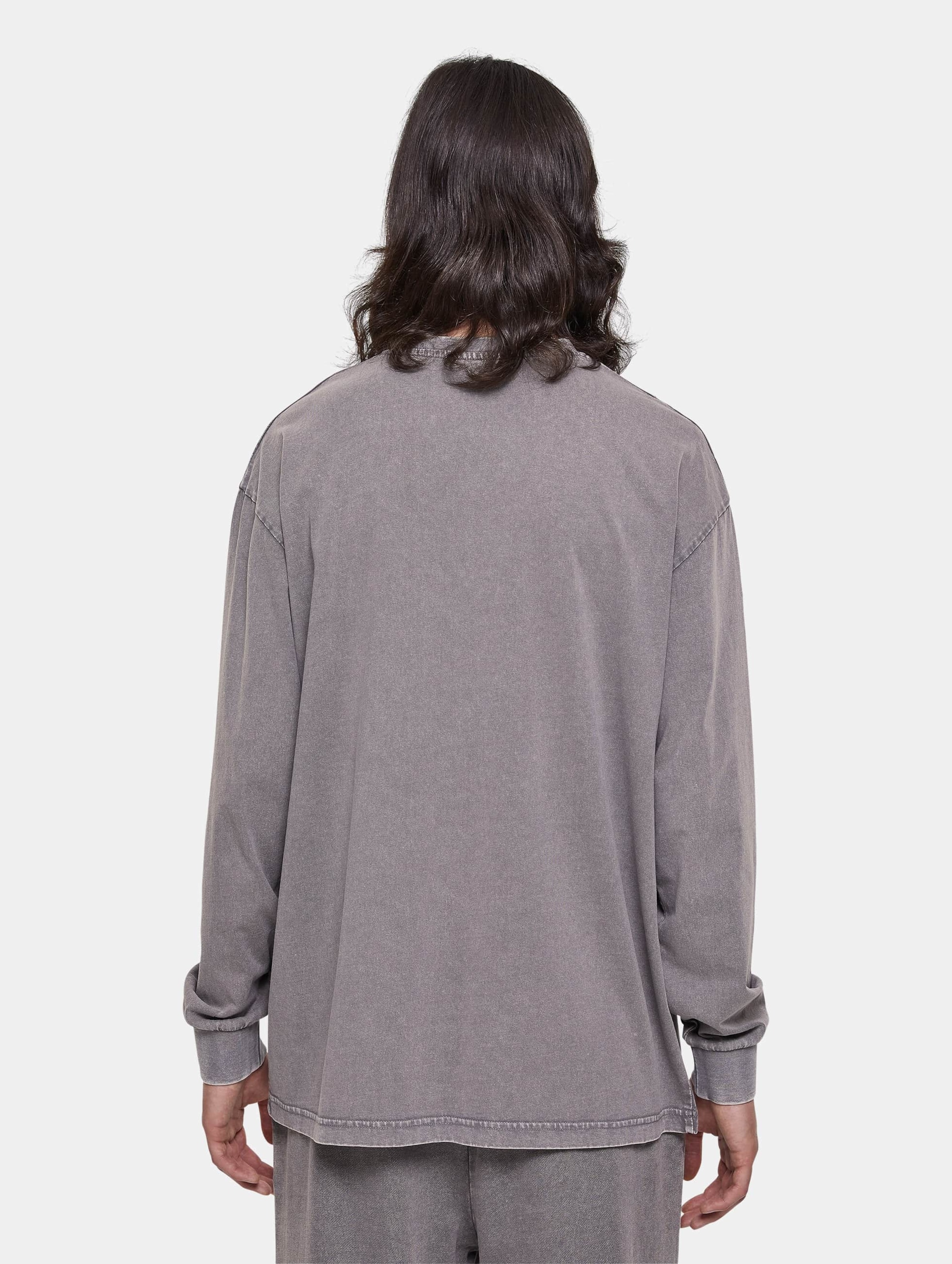 Urban Classics Heavy Boxy Acid Wash Longsleeve