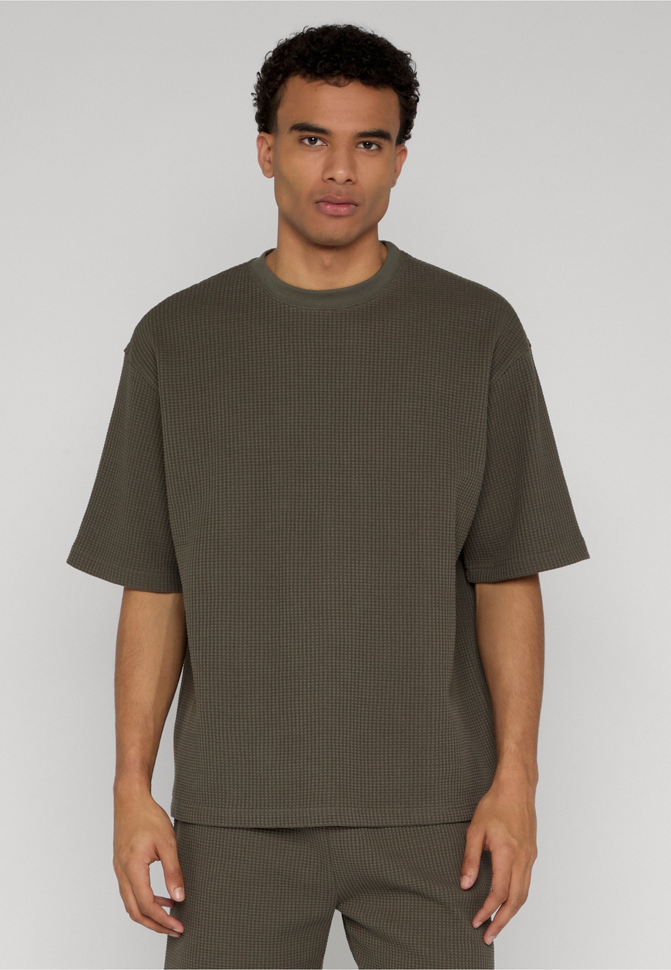 Urban Classics Thermal Waffle Tee