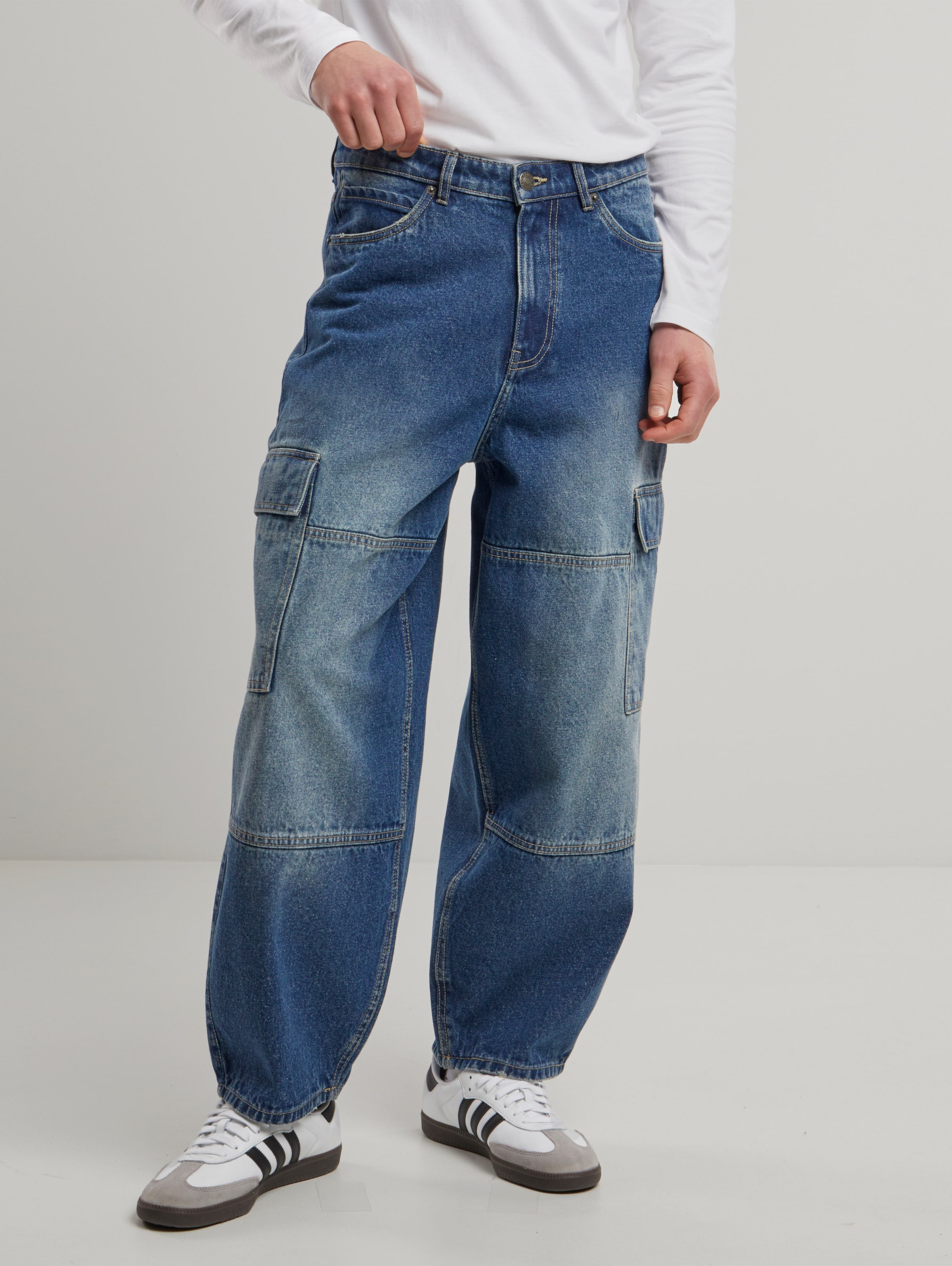 Urban Classics Tapered Heavy Ounce Cargo Baggy