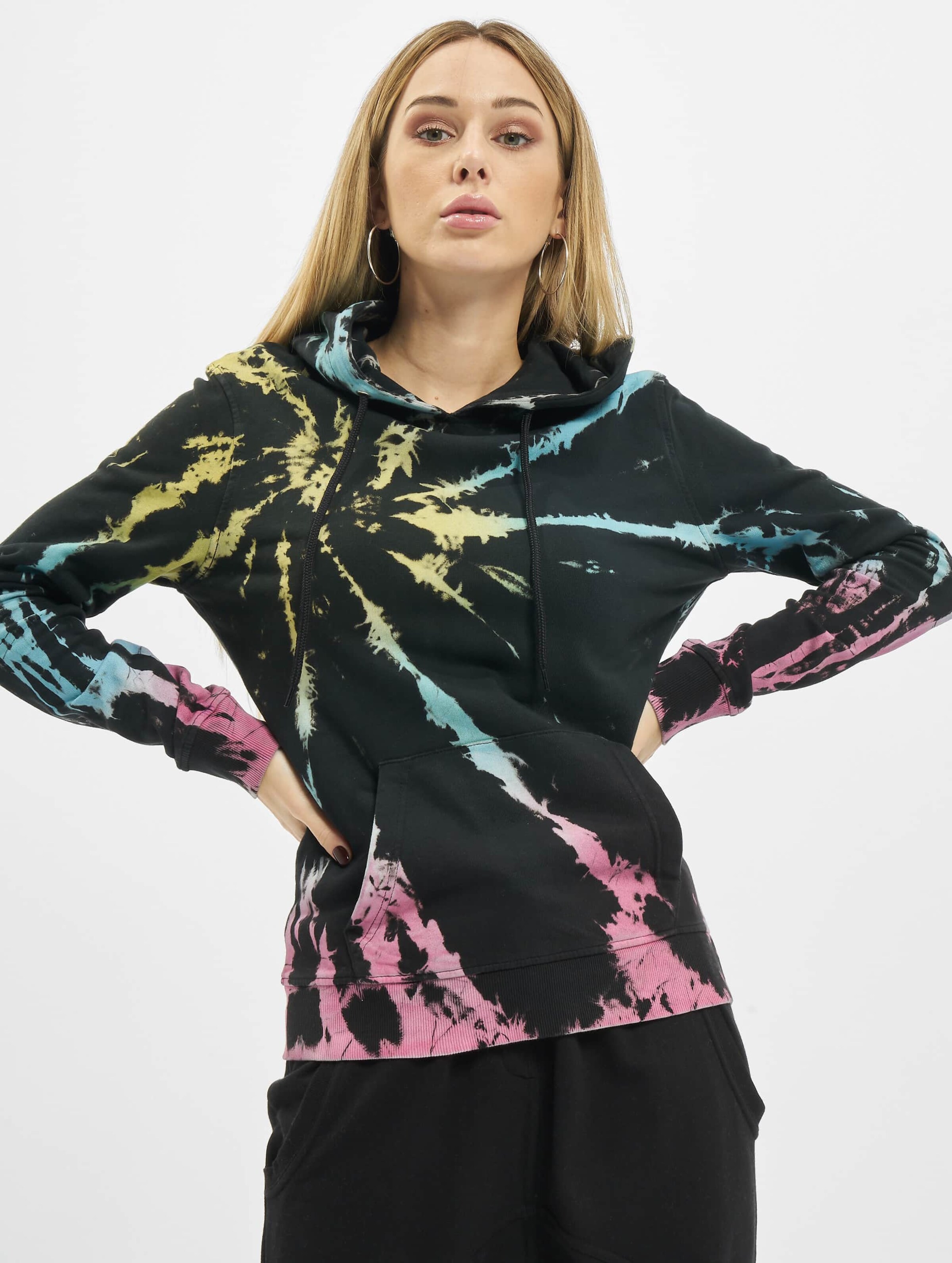 Urban Classics Ladies Tie Dye Hoody