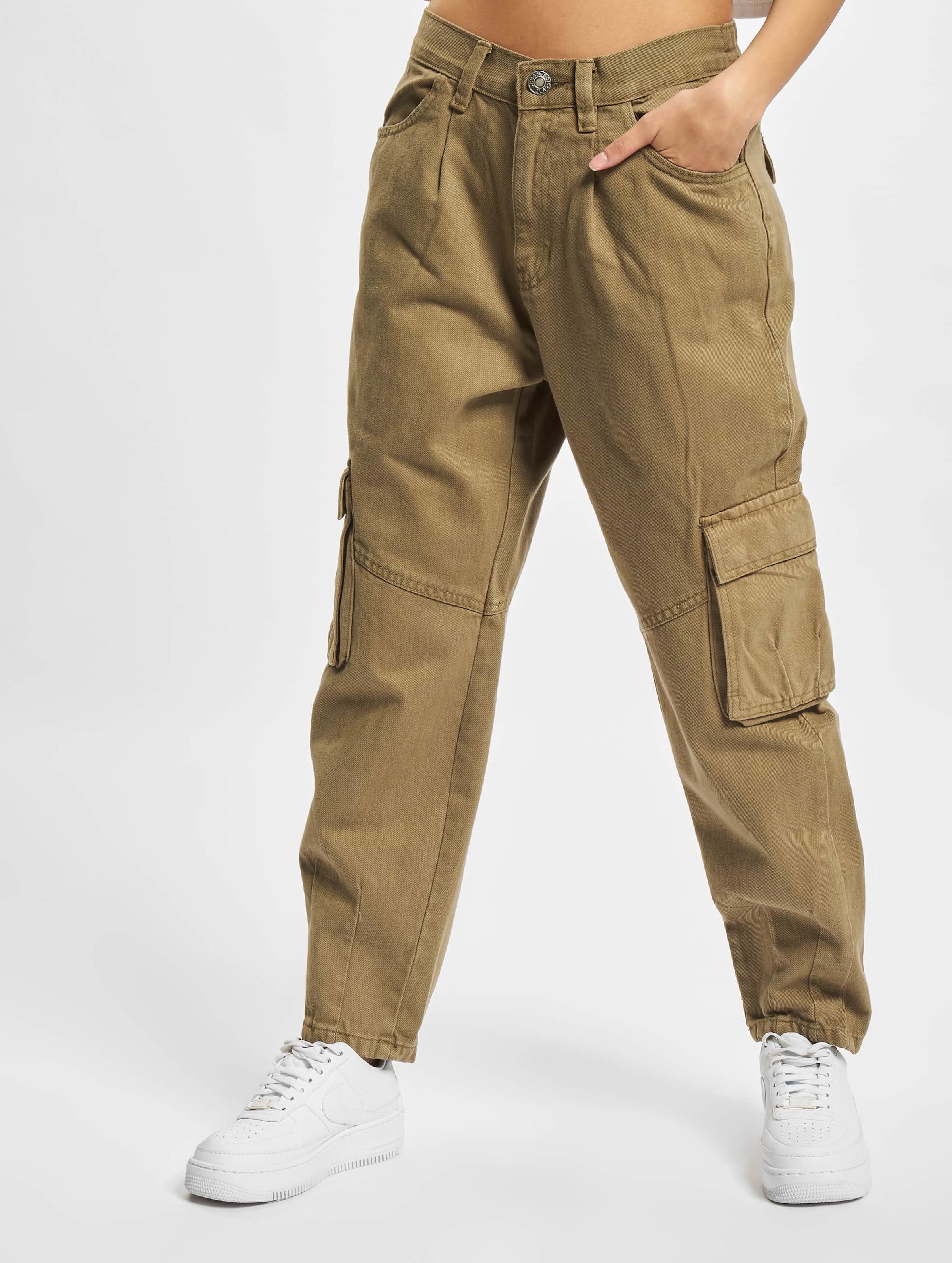 Urban Classics Ladies Ballon Fit Cargo Twill Pants