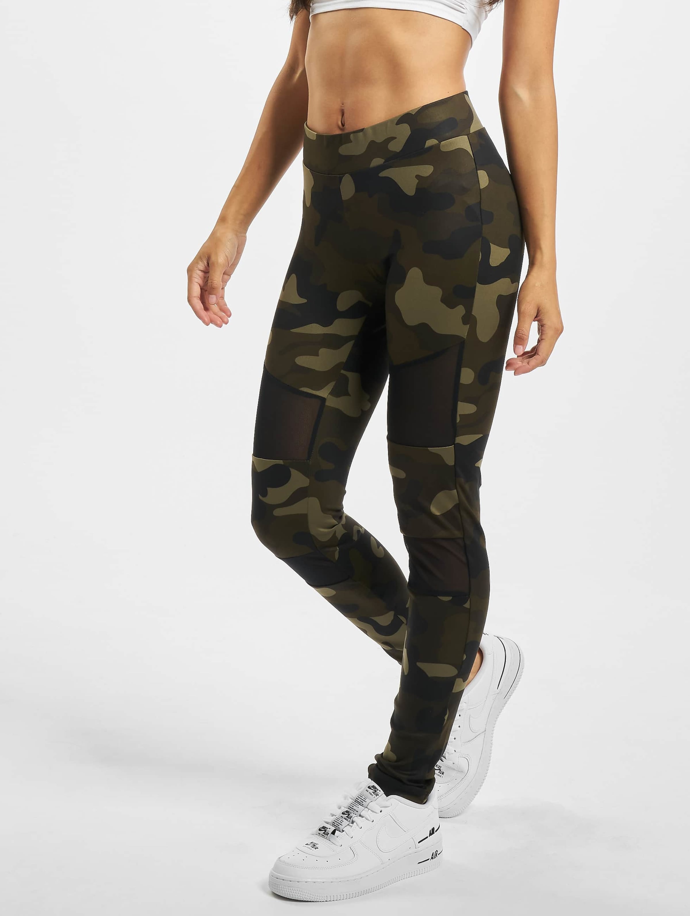 Urban Classics Ladies Camo Tech Mesh Leggings