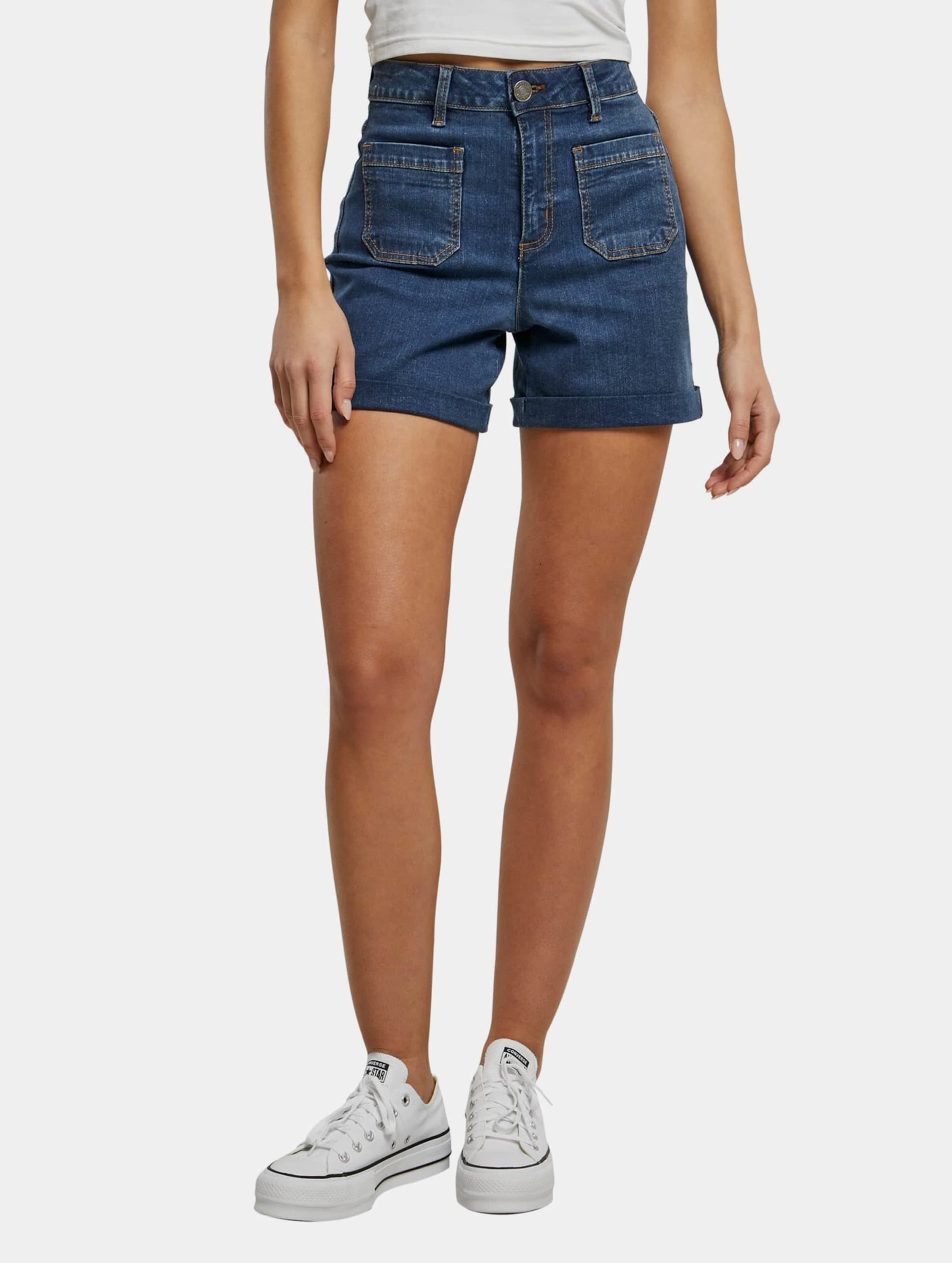 Urban Classics Ladies Vintage Denim Short