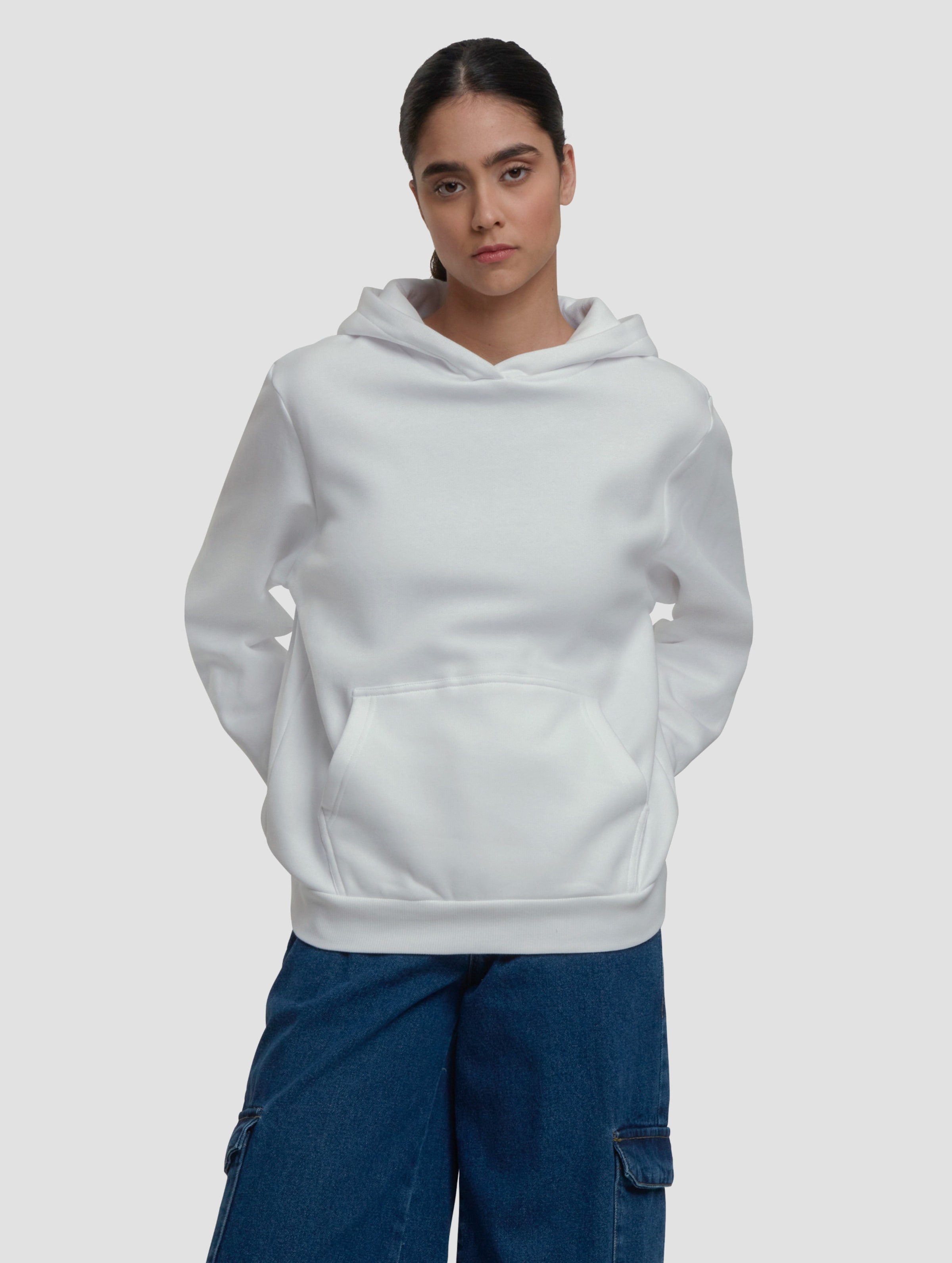 Urban Classics Ladies Organic Loose Brushed Fleece Hoodie