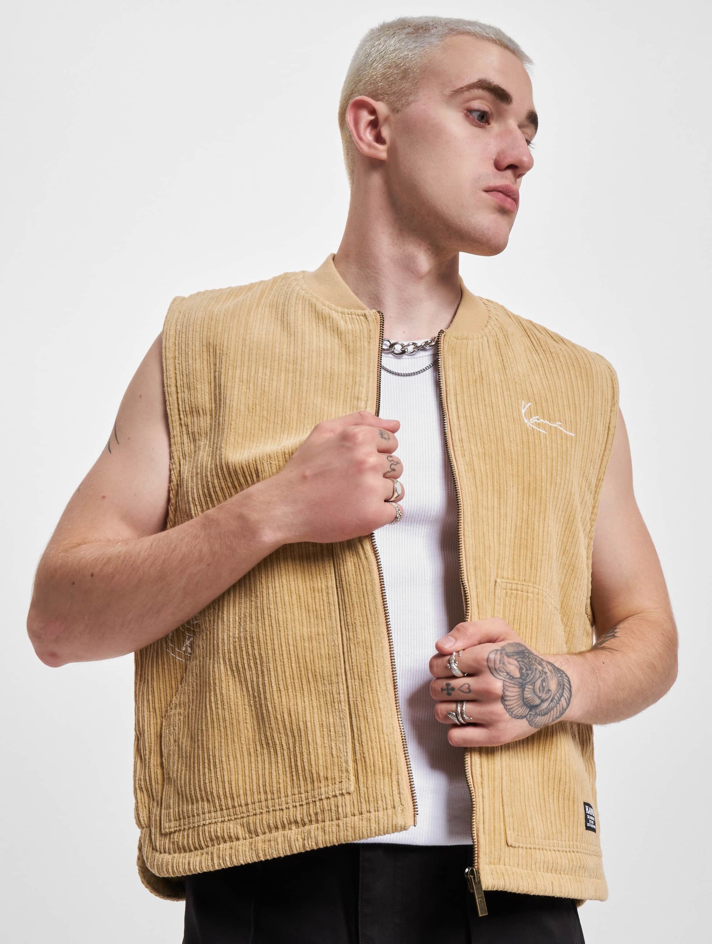 Karl Kani KK Chest Signature Corduroy Vest