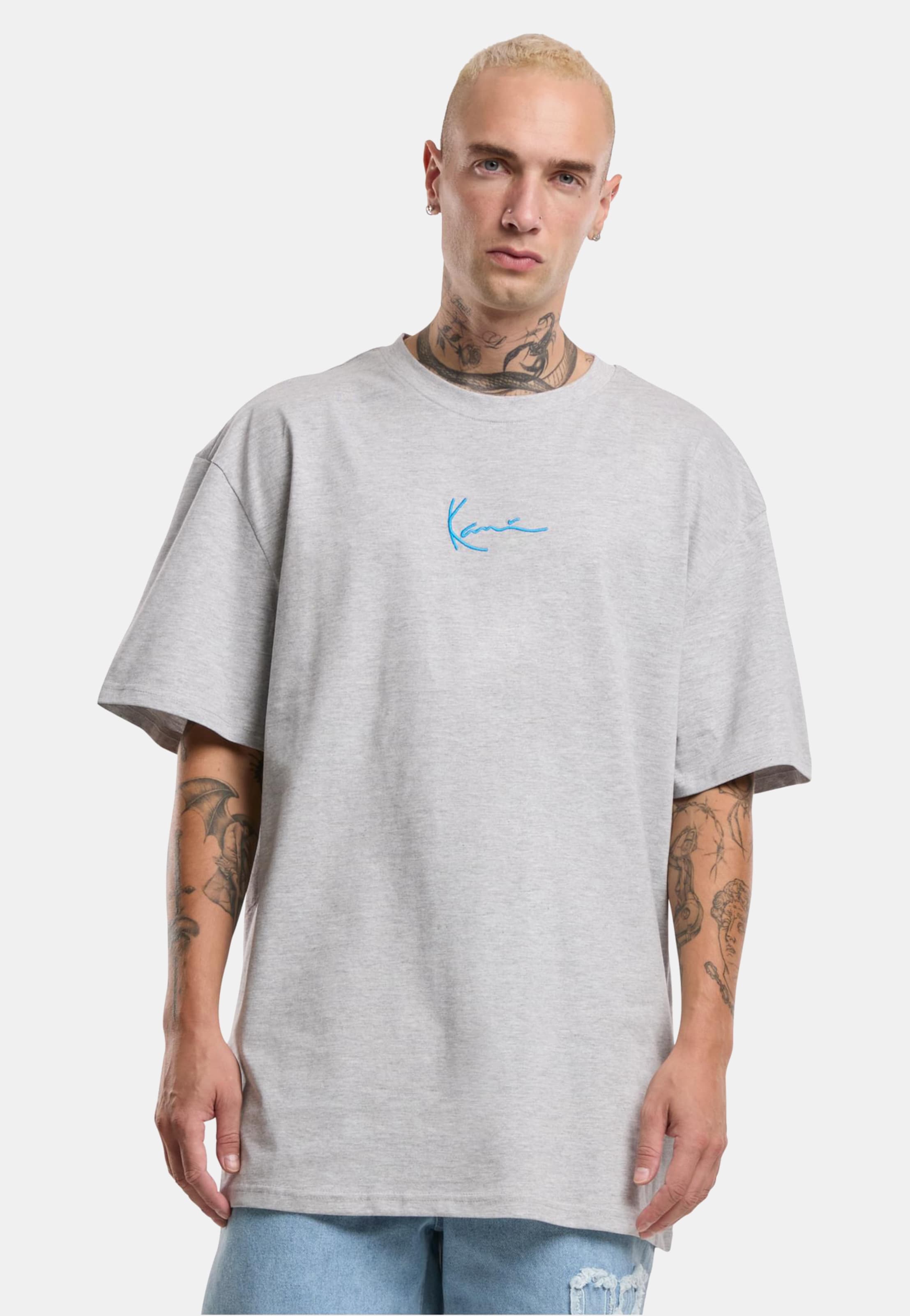 Karl Kani Small Signature Blue Logo Tee