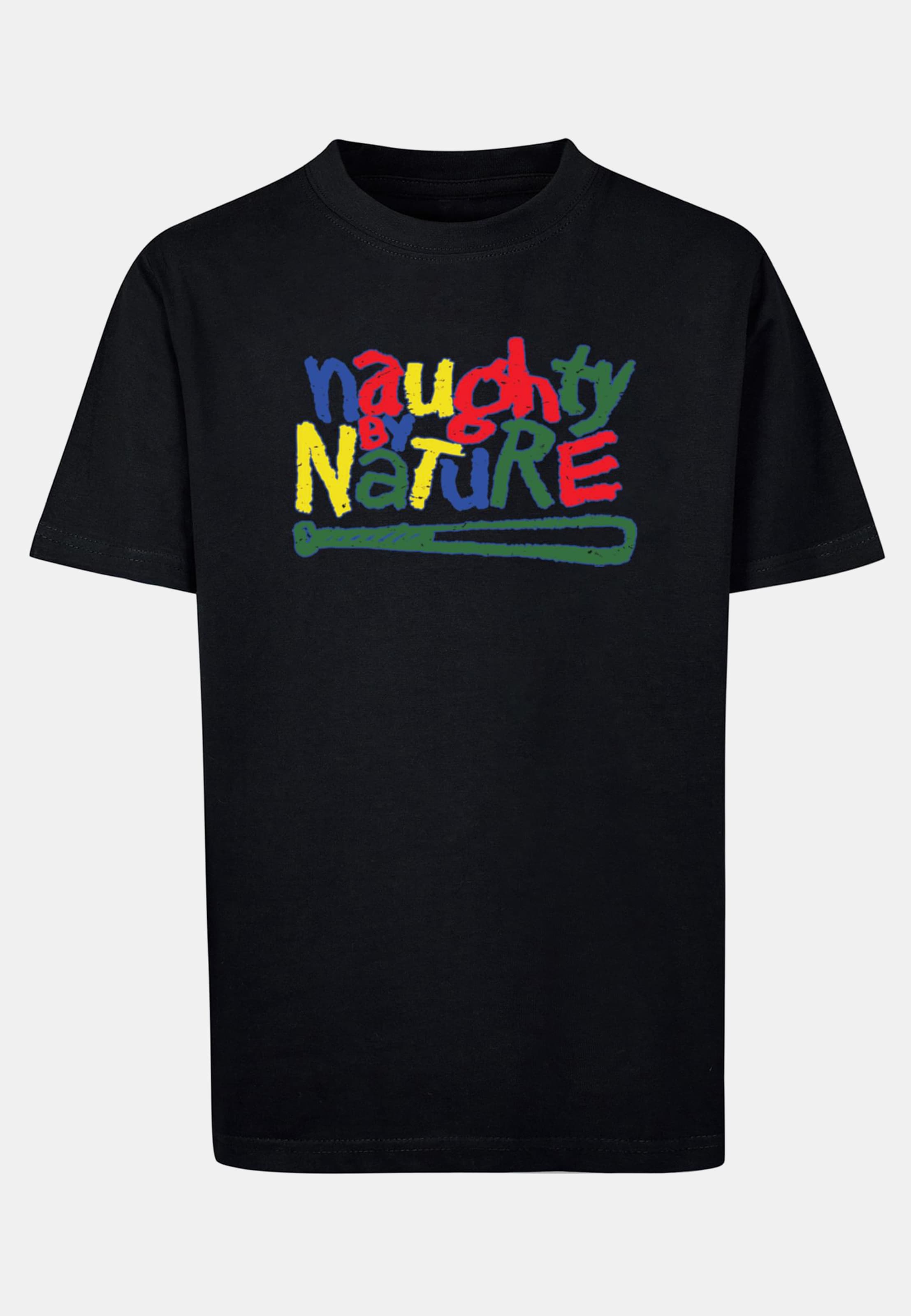 Merchcode Kids Naughty By Nature - Logo Color Basic T-Shirt
