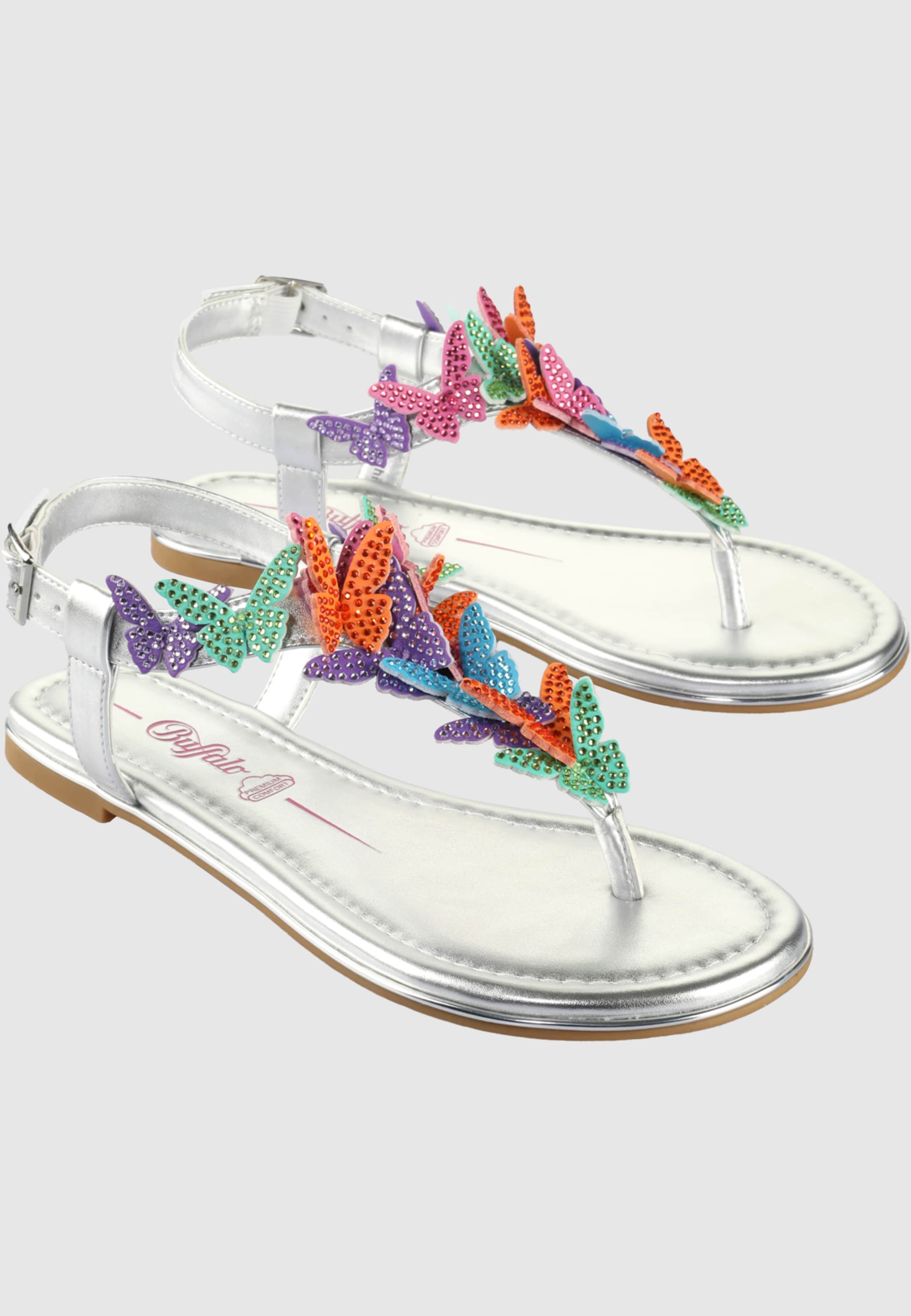 Buffalo Capri Butterfly Glam Sandale