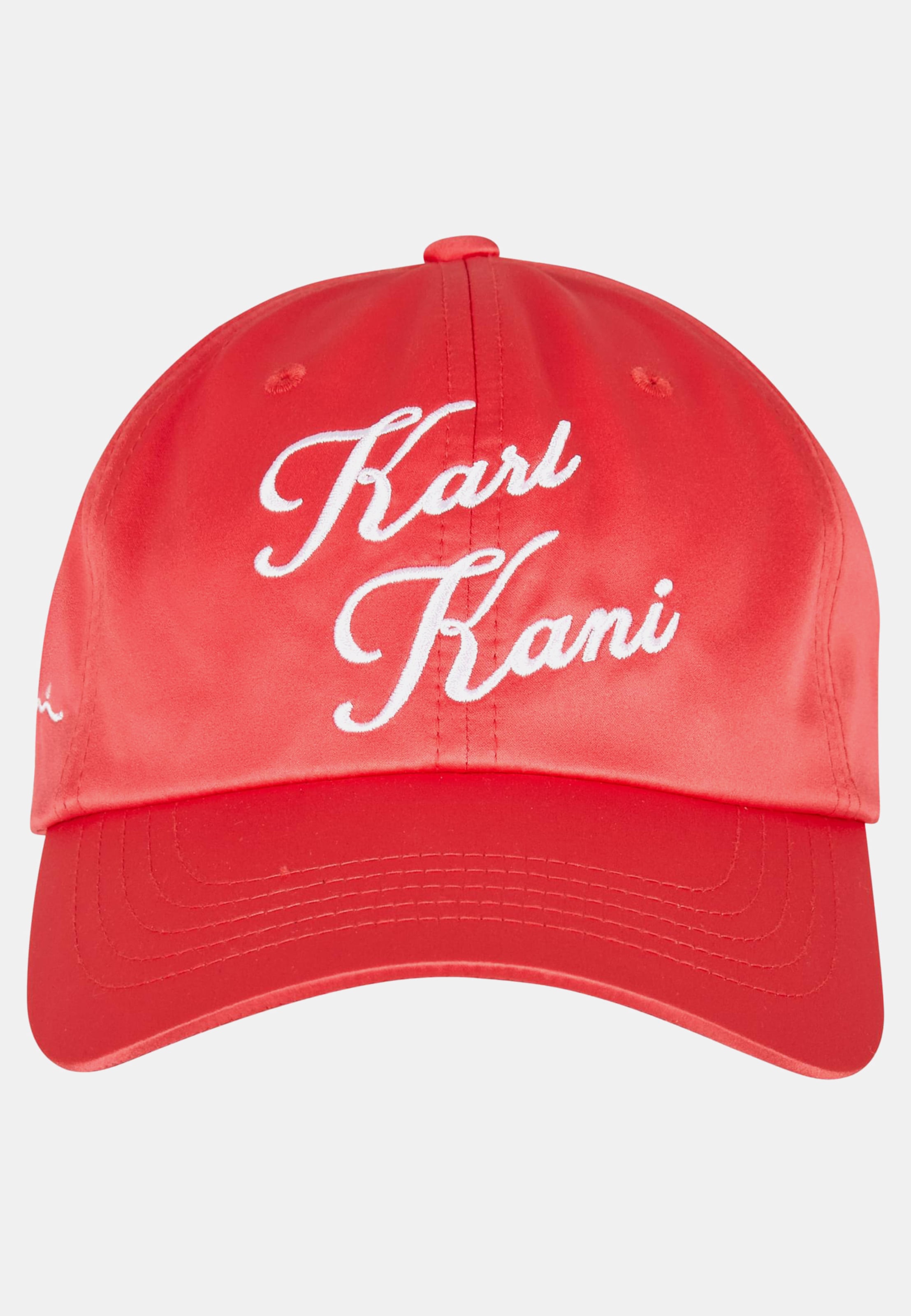 Karl Kani Signature Satin Cap red