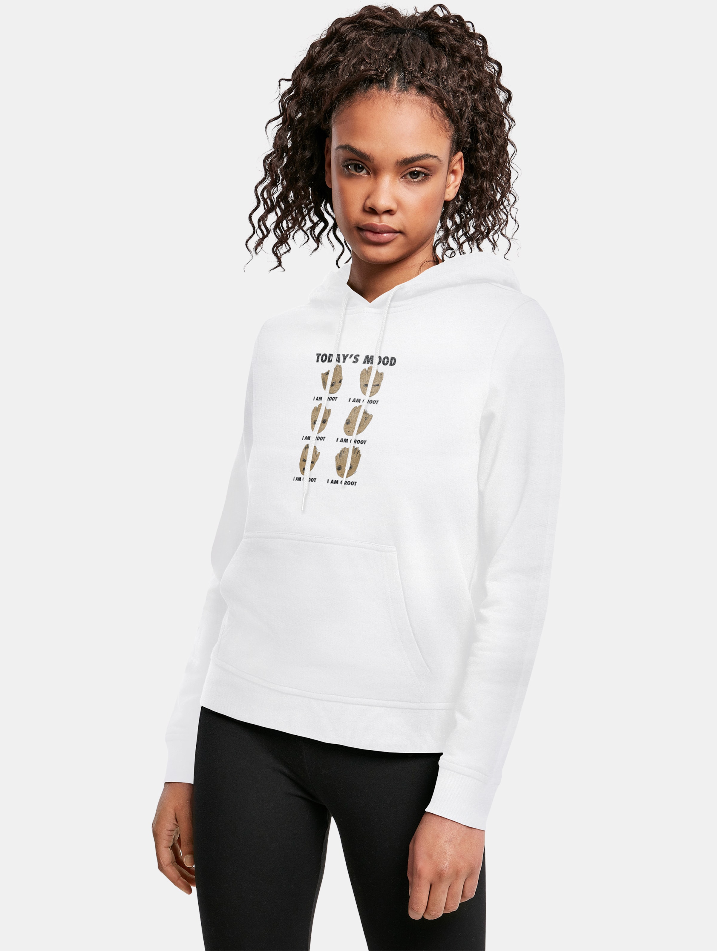 Absolute Cult Ladies Guardians Of The Galaxy Vol 2 - Groot Todays Mood Basic Hoody