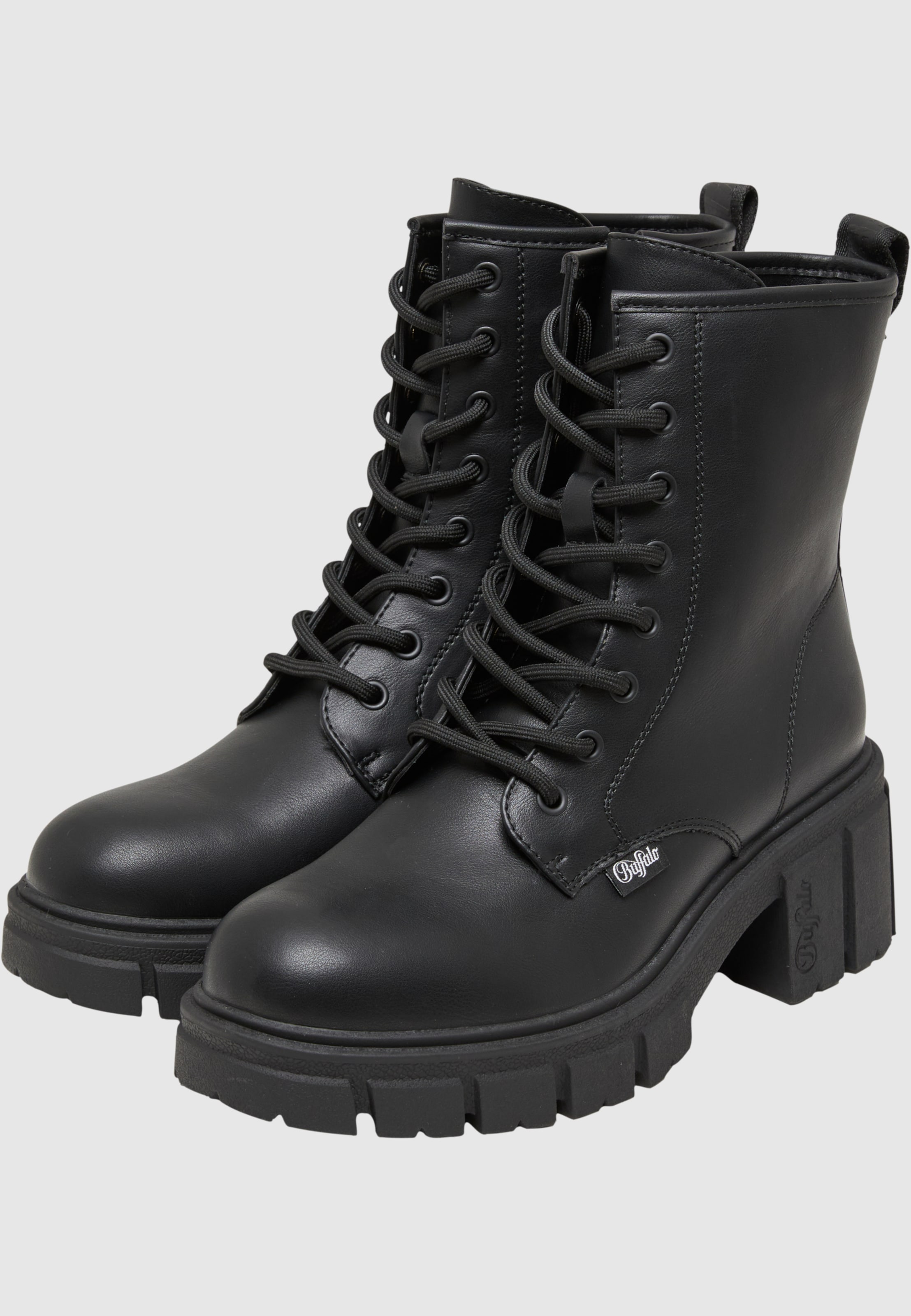 Buffalo ZORA LACE UP MID - VEGAN NAPPA