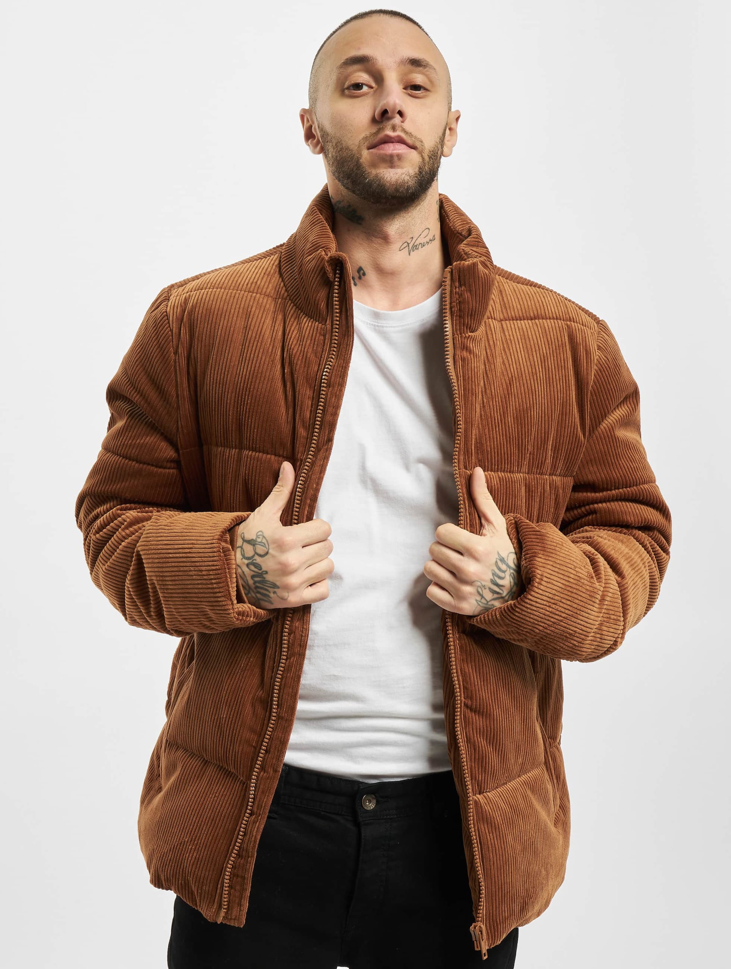 Urban Classics Boxy Corduroy Puffer Jacket