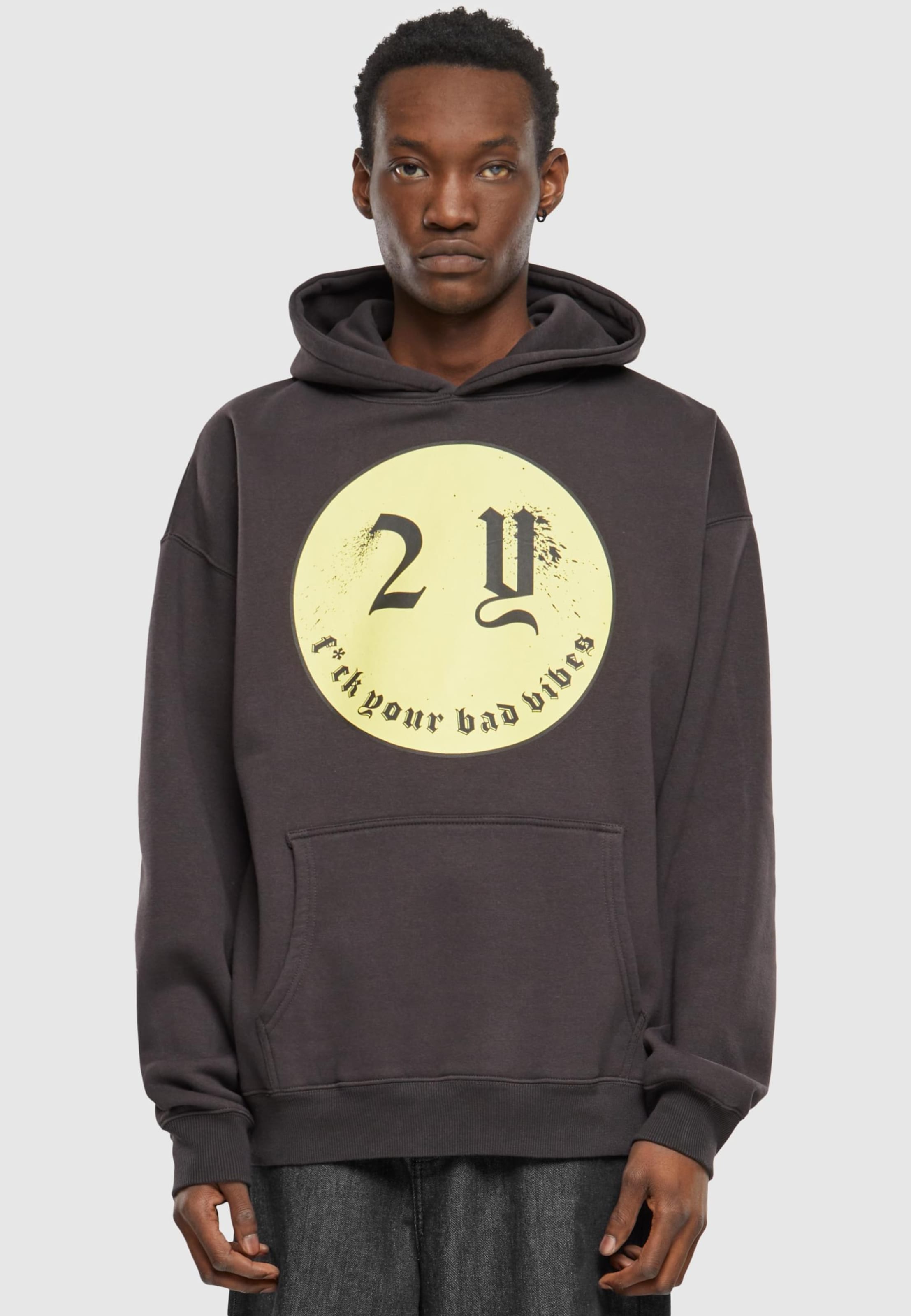 2Y Studios Smiley Oversize Hoodie