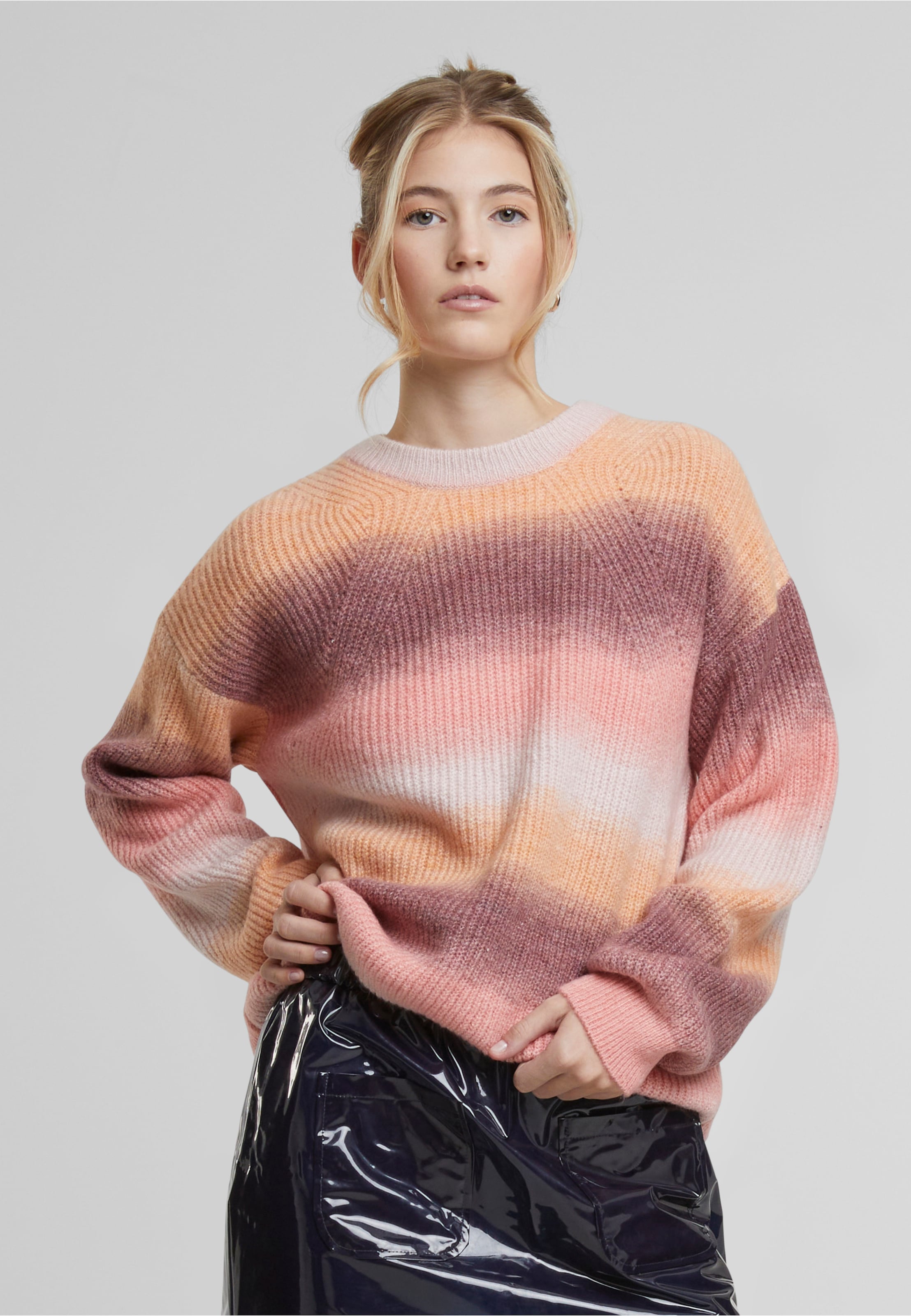 Noisy May NMTHEIA L/S O-NECK OMBRE KNIT