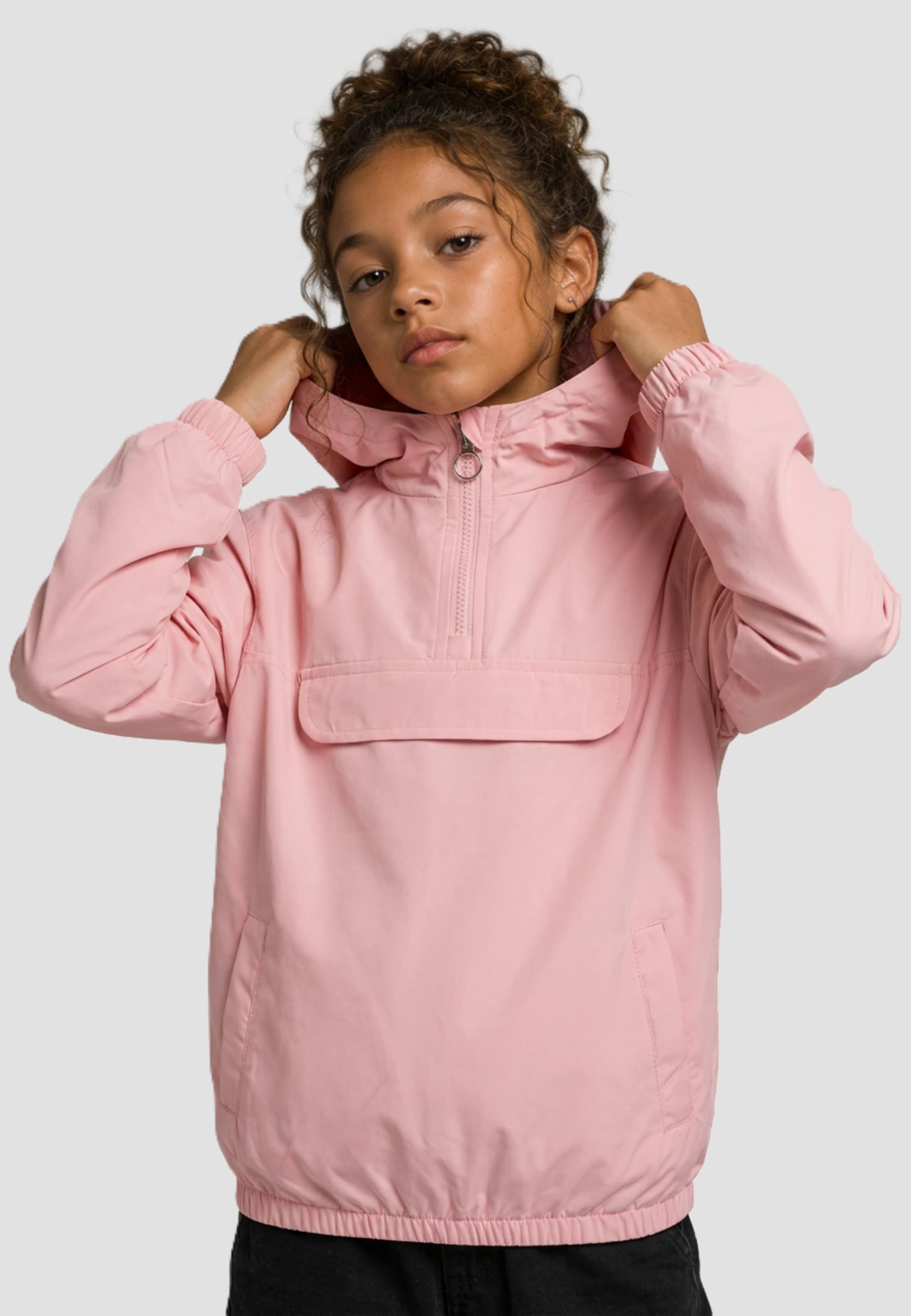 Urban Classics Girls Basic Pullover Übergangsjacke