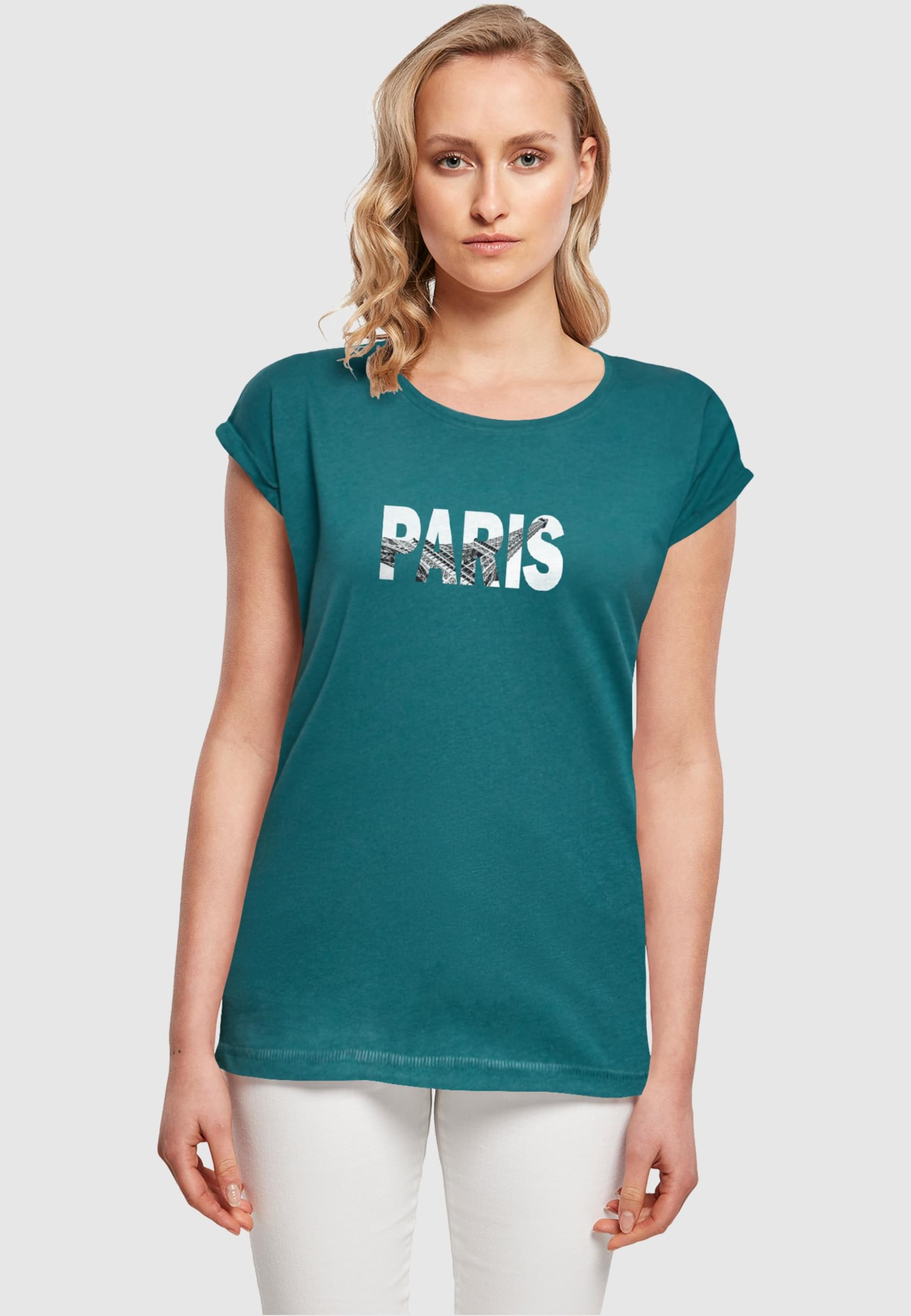 Merchcode Ladies Paris Eiffel Tower T-Shirt